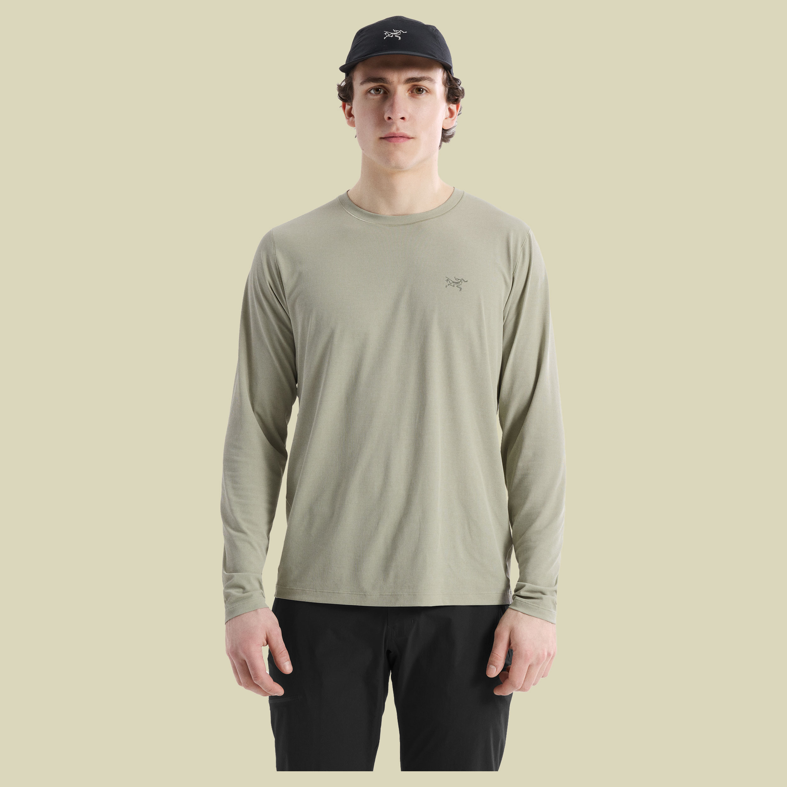Cormac Crew LS Shirt Men L beige - habitat