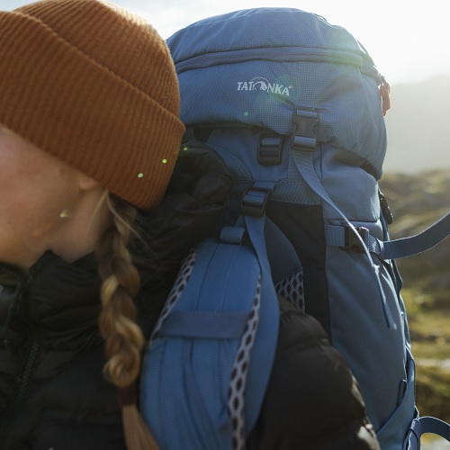 Tatonka Yukon Trekkingrucksack Tragesystem in der Detailansicht