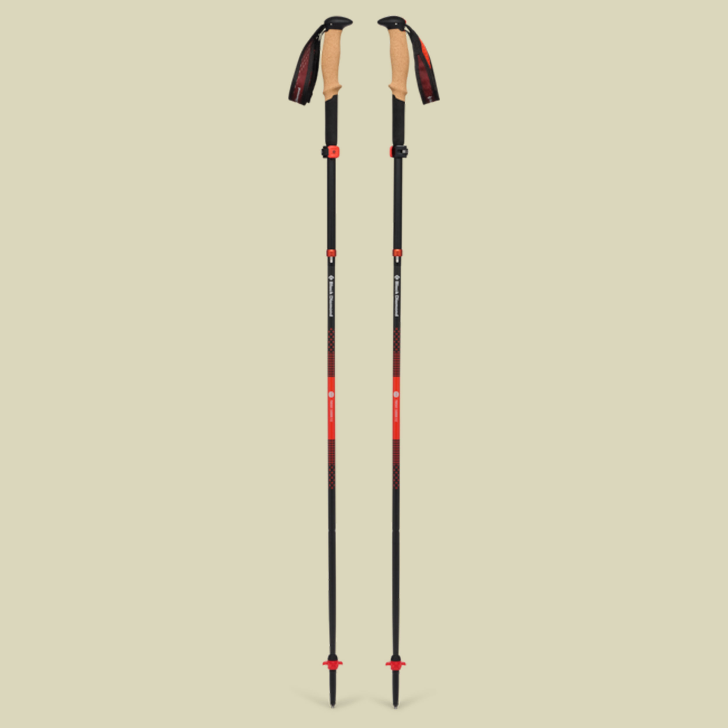 Pursuit Carbon FLZ Trek Pole 125 cm orange - octane