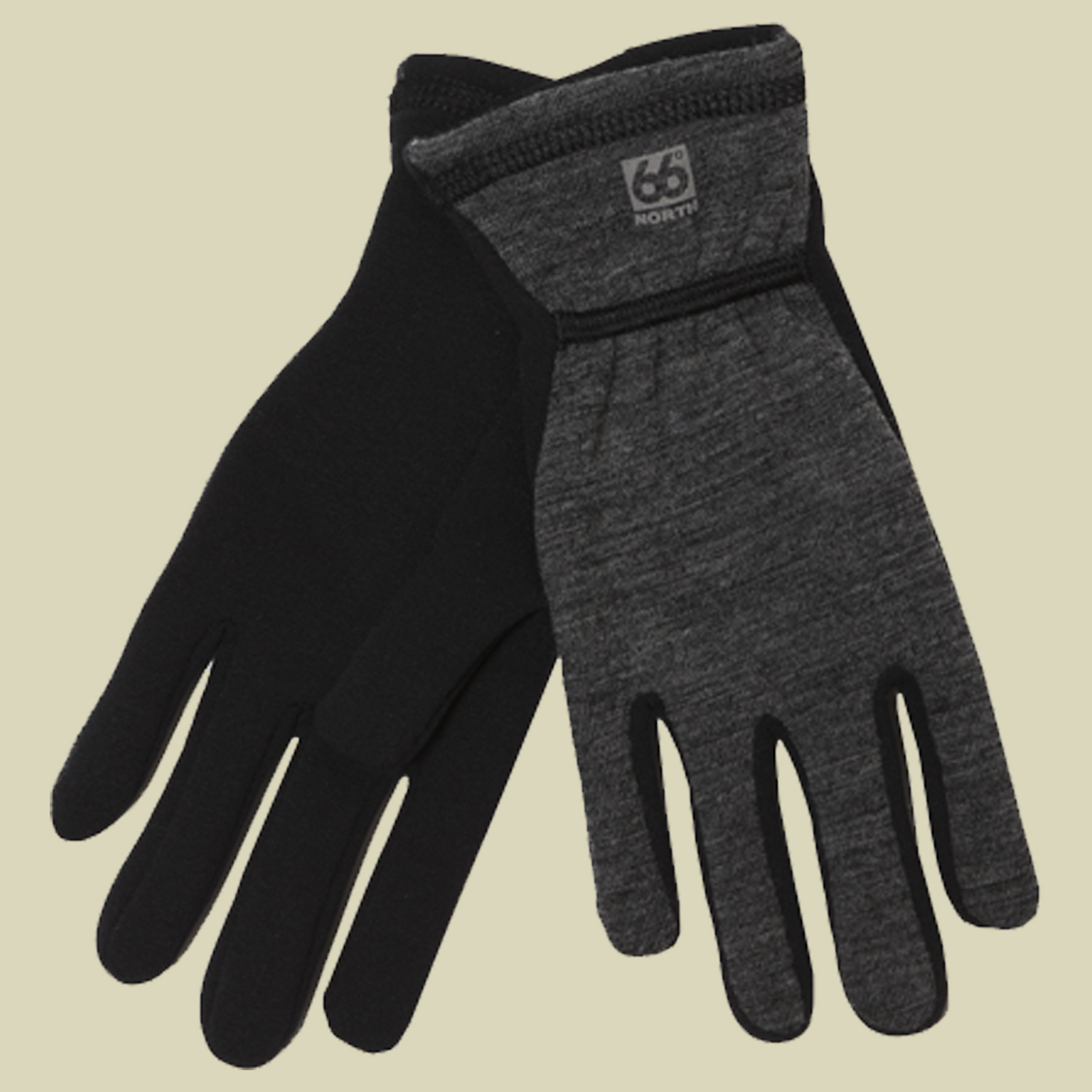 Kjölur Light Knit Gloves Größe L Farbe charcoal