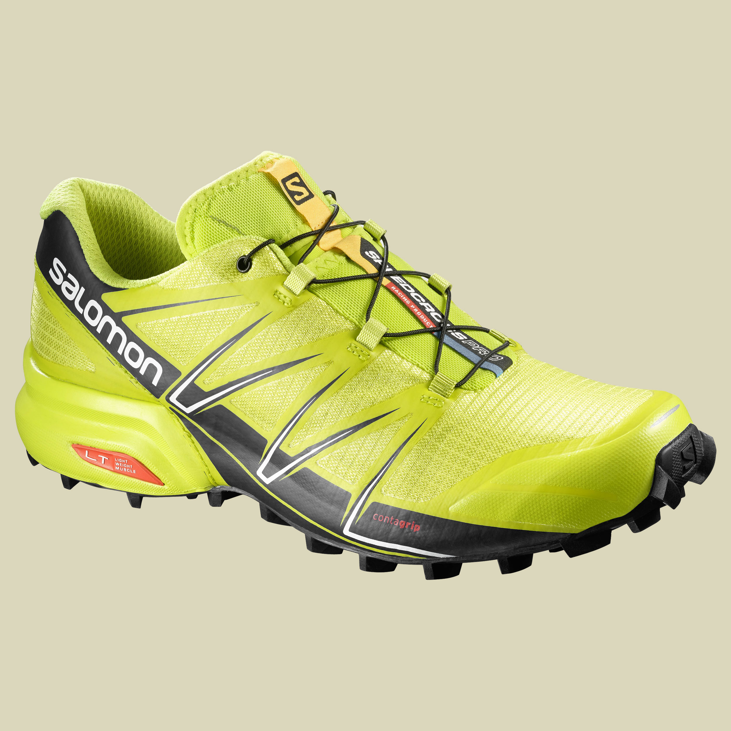 Speedcross Pro Men Größe UK 7,5 Farbe gecko green-black-white