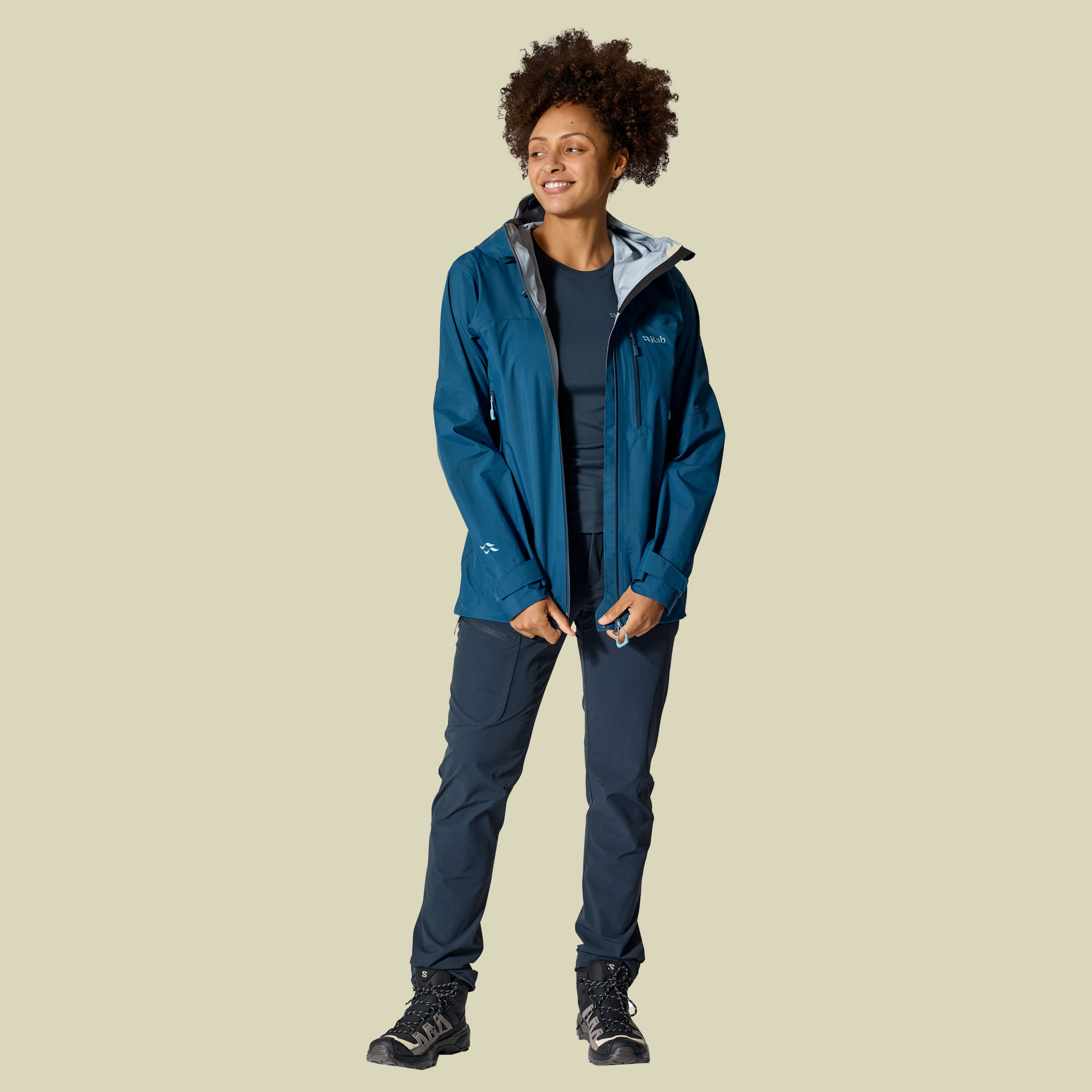 Firewall Mountain Jacket Women 16 (44) blau - tempest blue