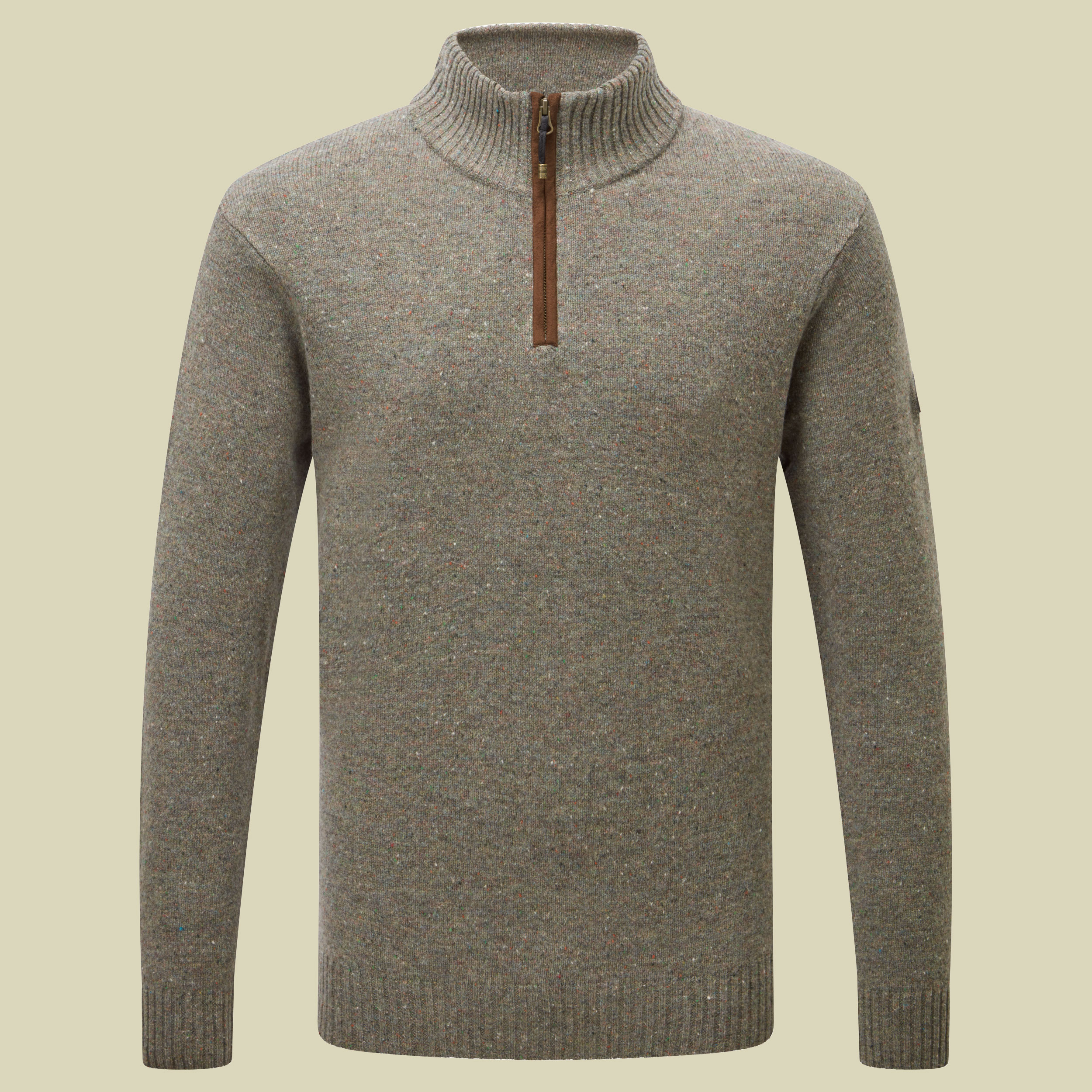 Kangtega Quarter Zip Sweater Men Größe XL Farbe sage