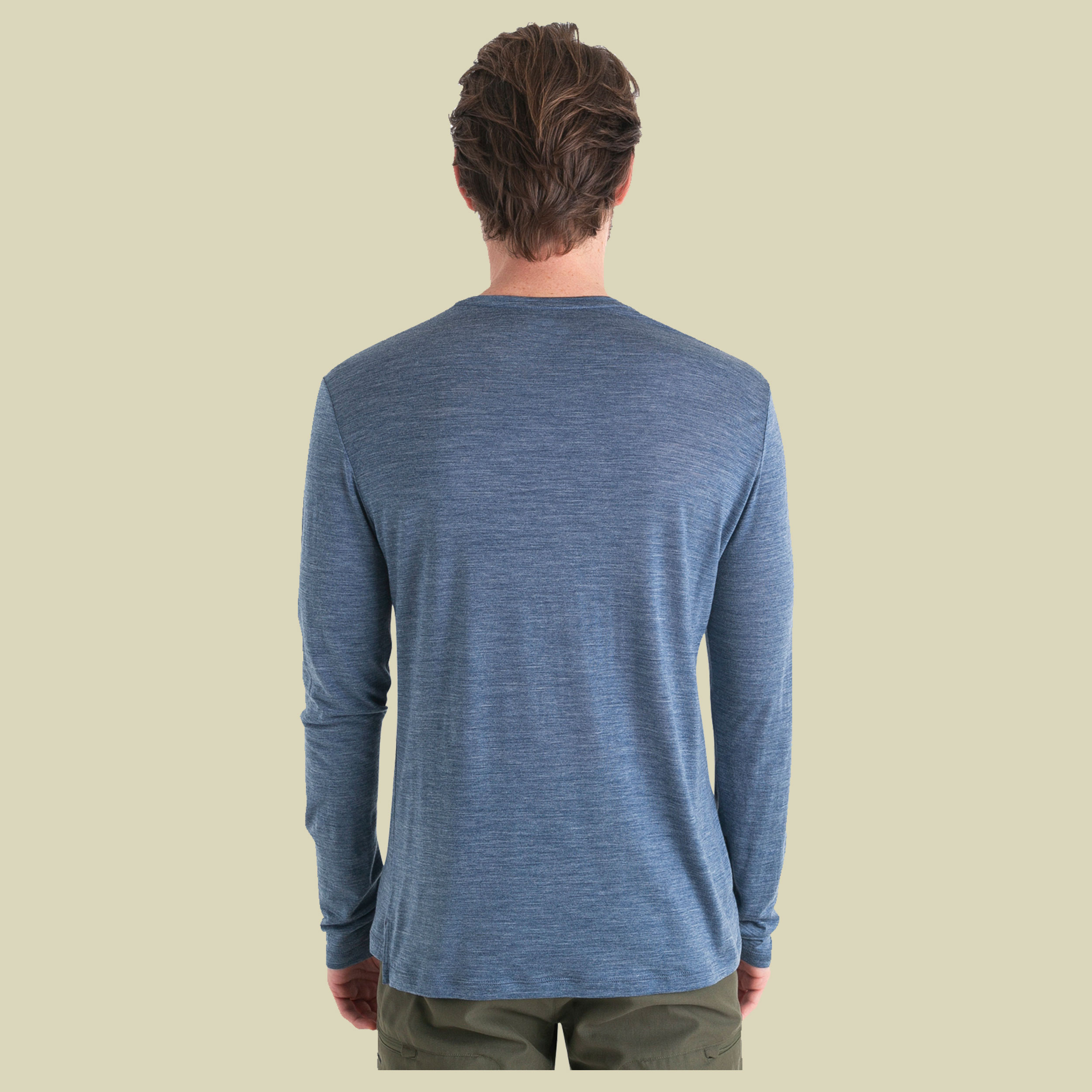 Merino 125 Cool-Lite Sphere III LS Tee Men M blau - dawn HTHR