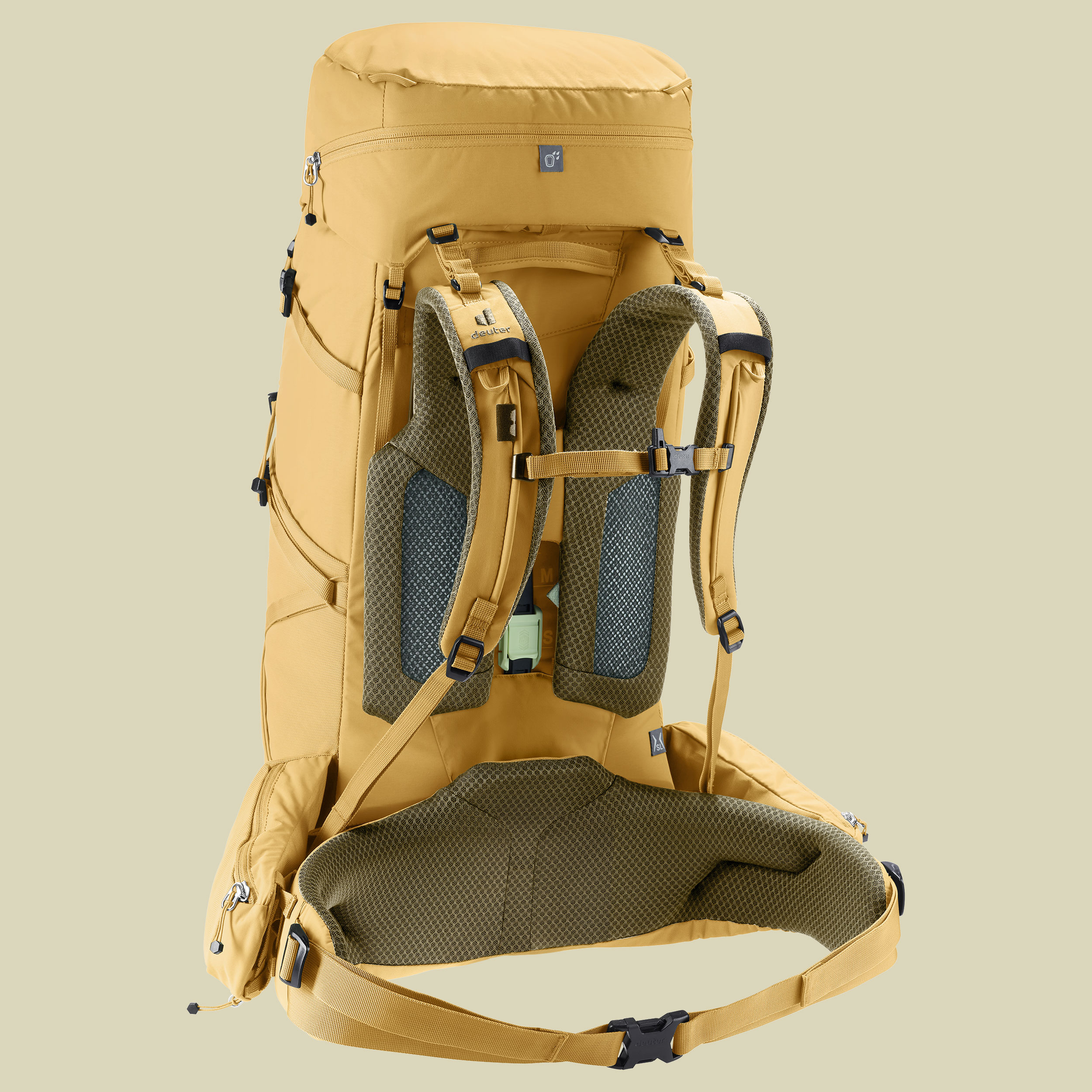 Aircontact Core 45+10 SL Women 45 + 10 gelb - savanna-nori