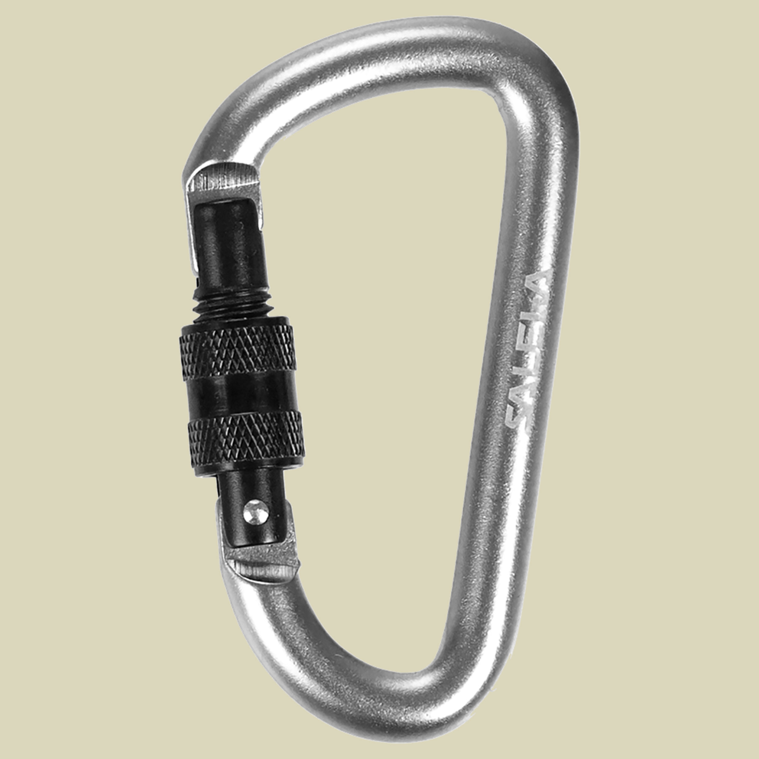 D-Shape Carabiner Farbe green-black-orange-grey-blue