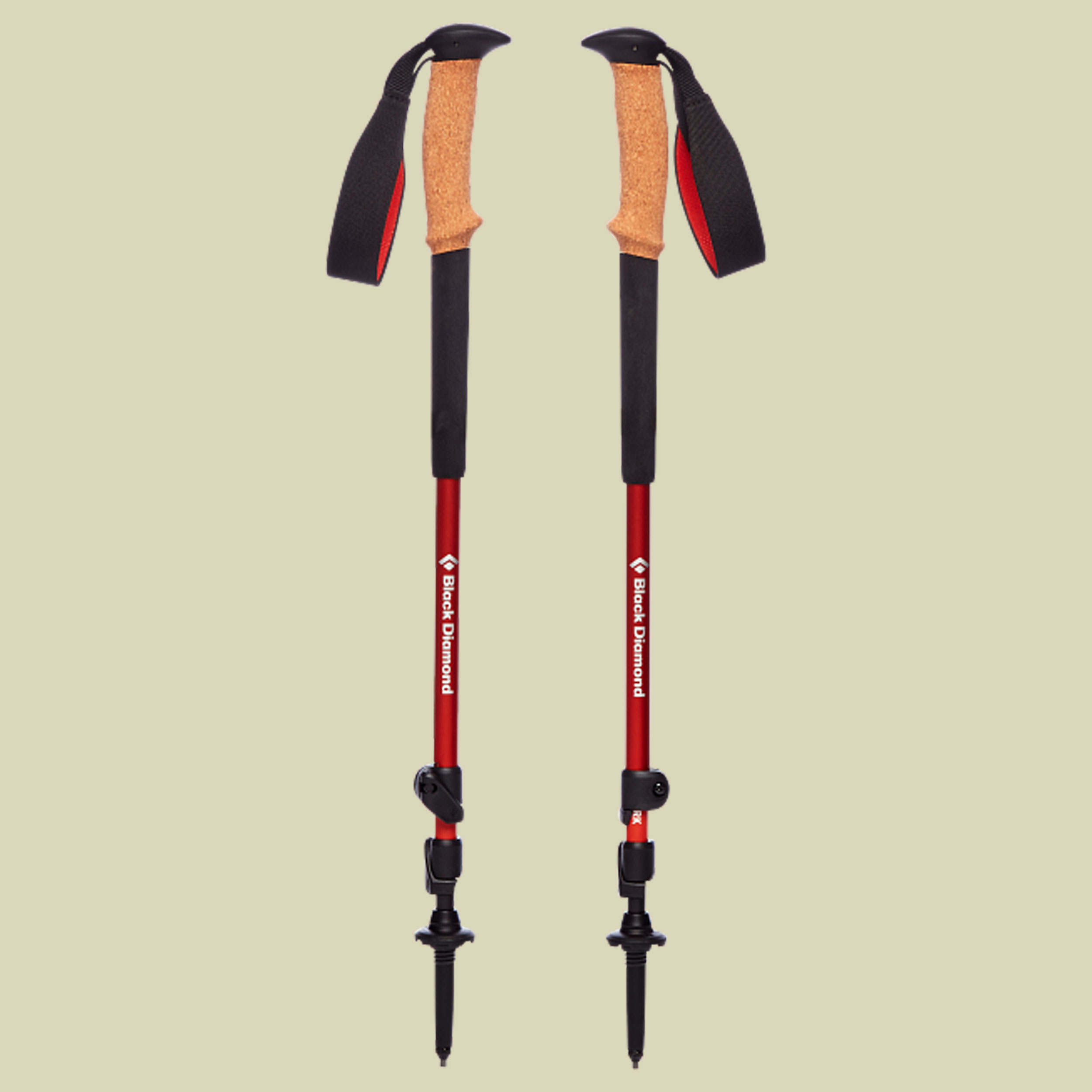 Trail Cork 100 - 140 cm rot - picante