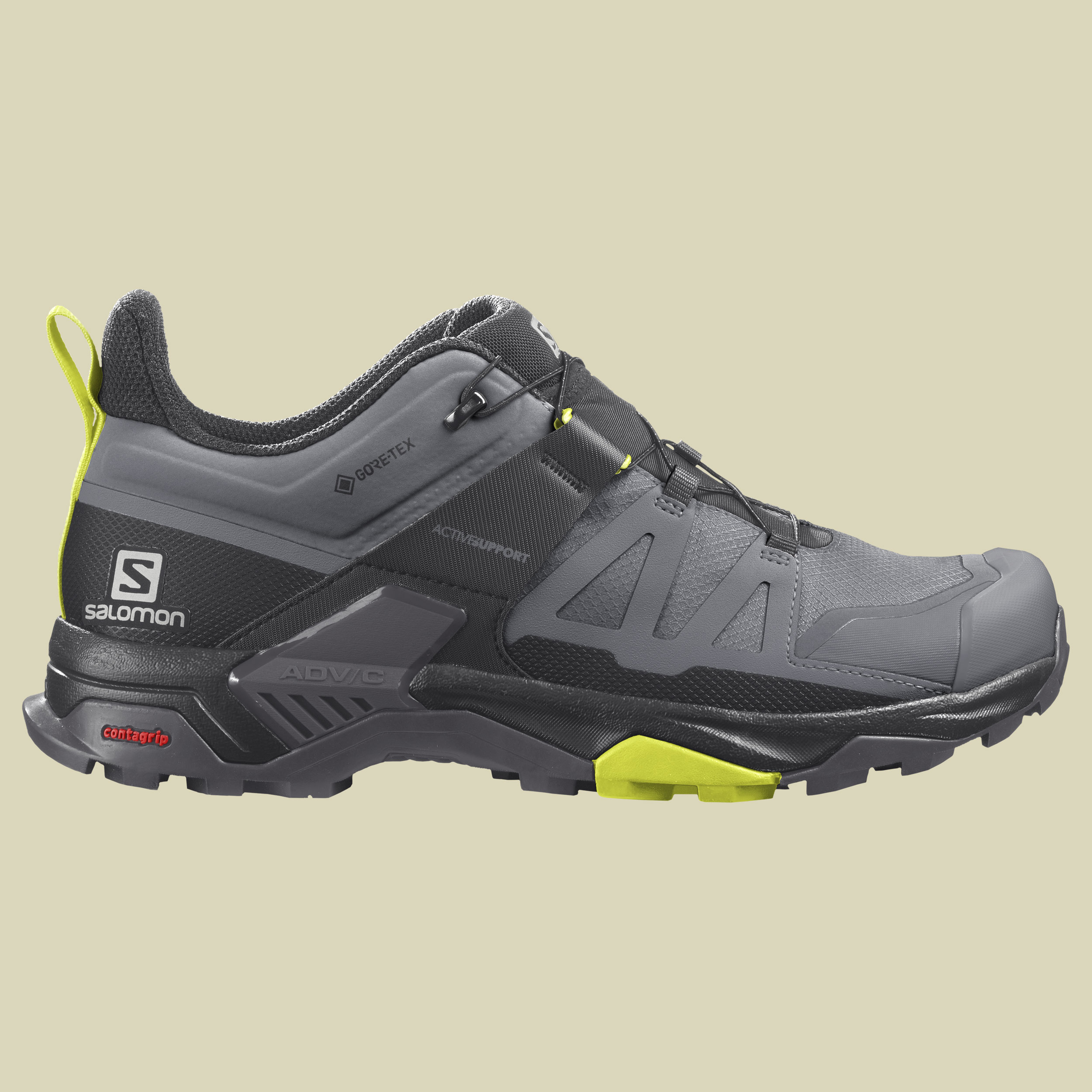 X Ultra 4 GTX Men Größe UK 9,5 Farbe quiet shade/black/evening prim