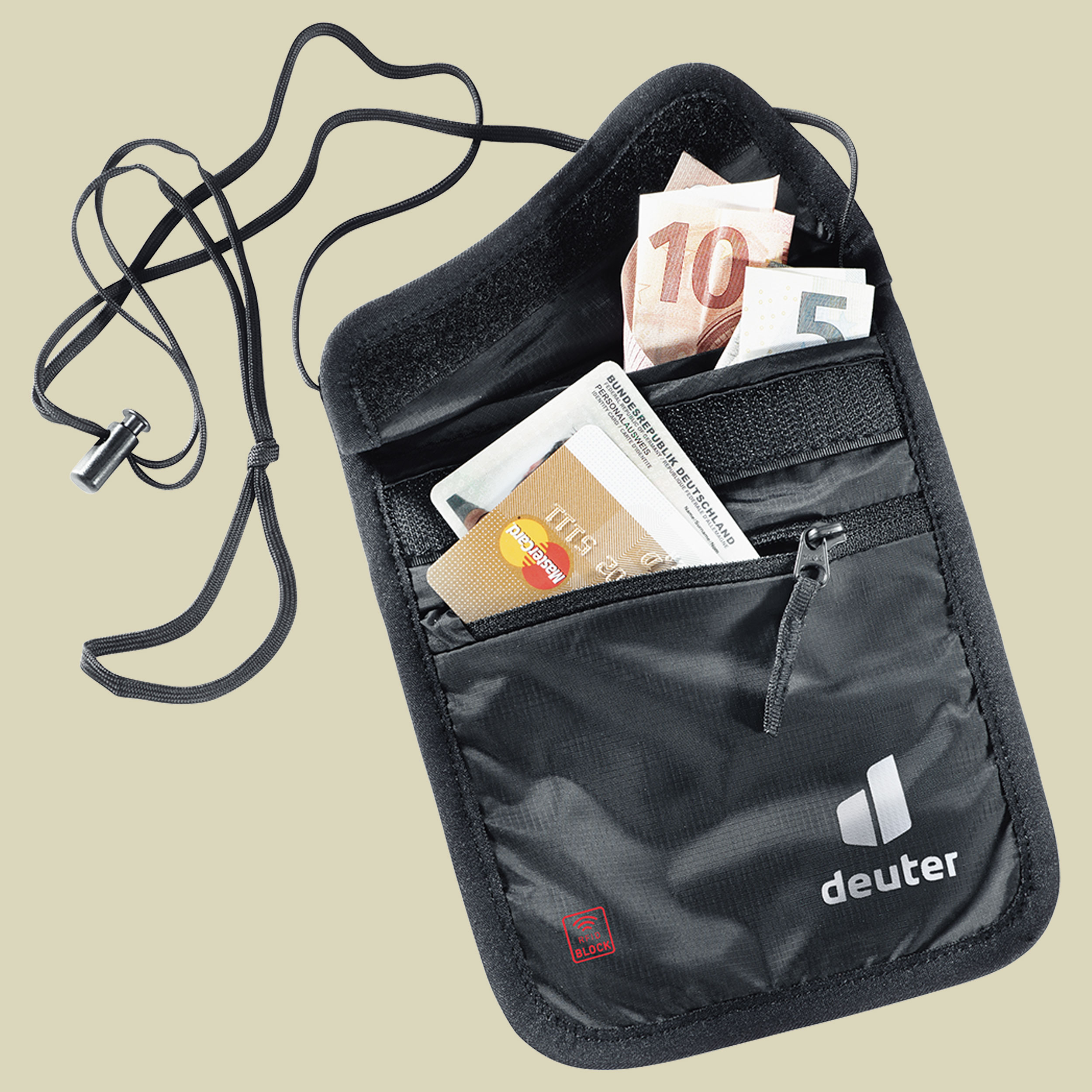 Security Wallet II RFID Block Größe one size Farbe black