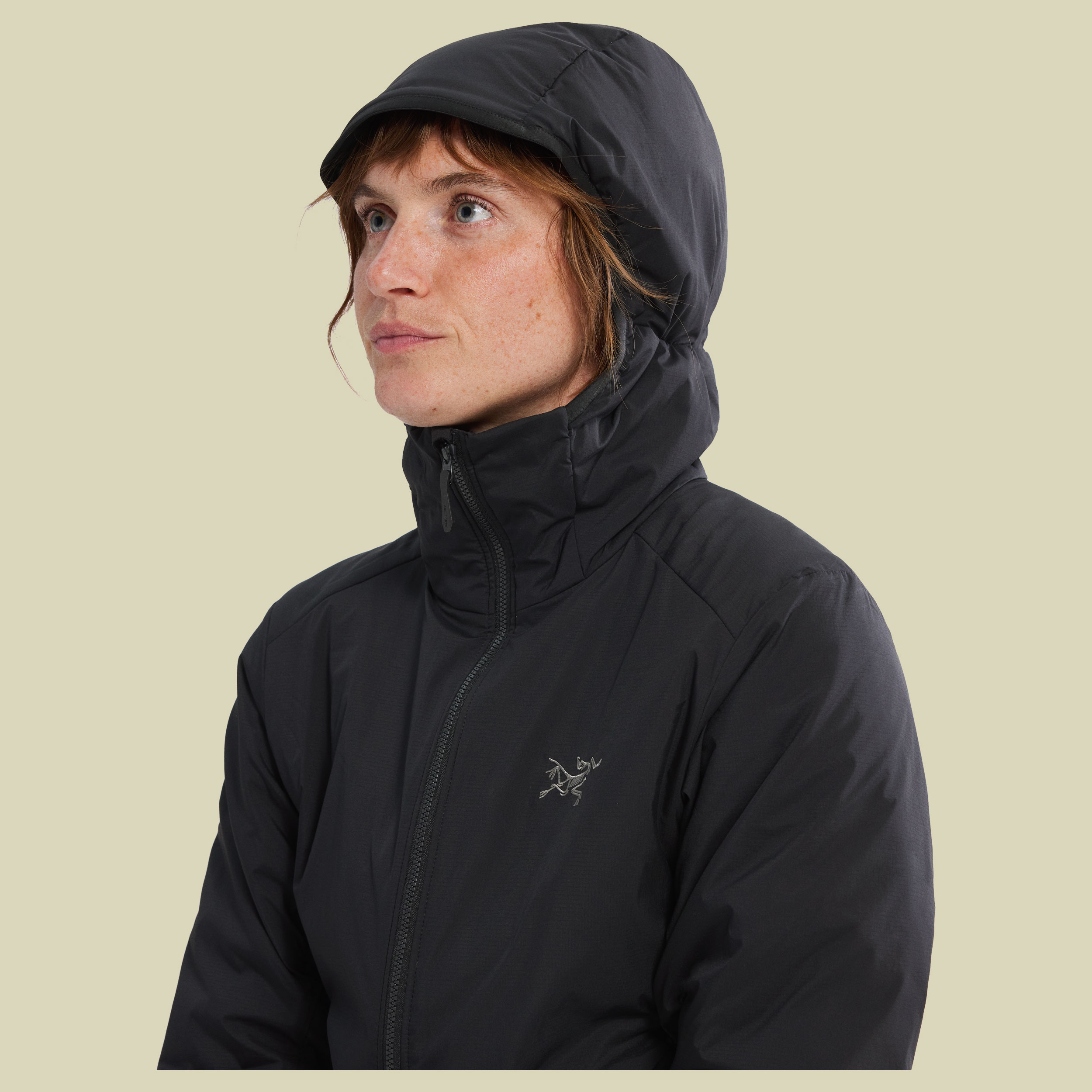 Atom Hoody Women M schwarz