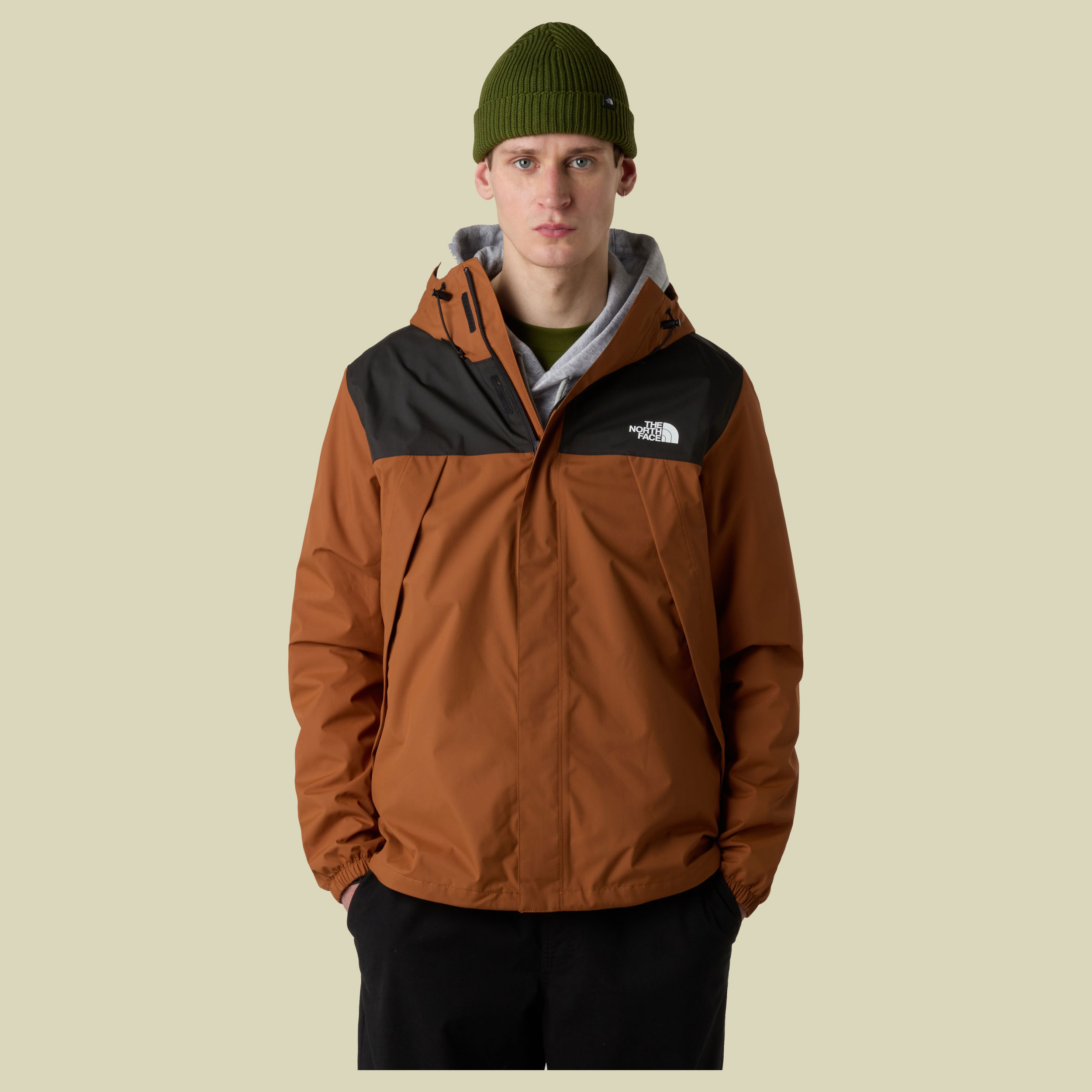 Antora Jacket Men braun II XL - burnt umber/TNF black