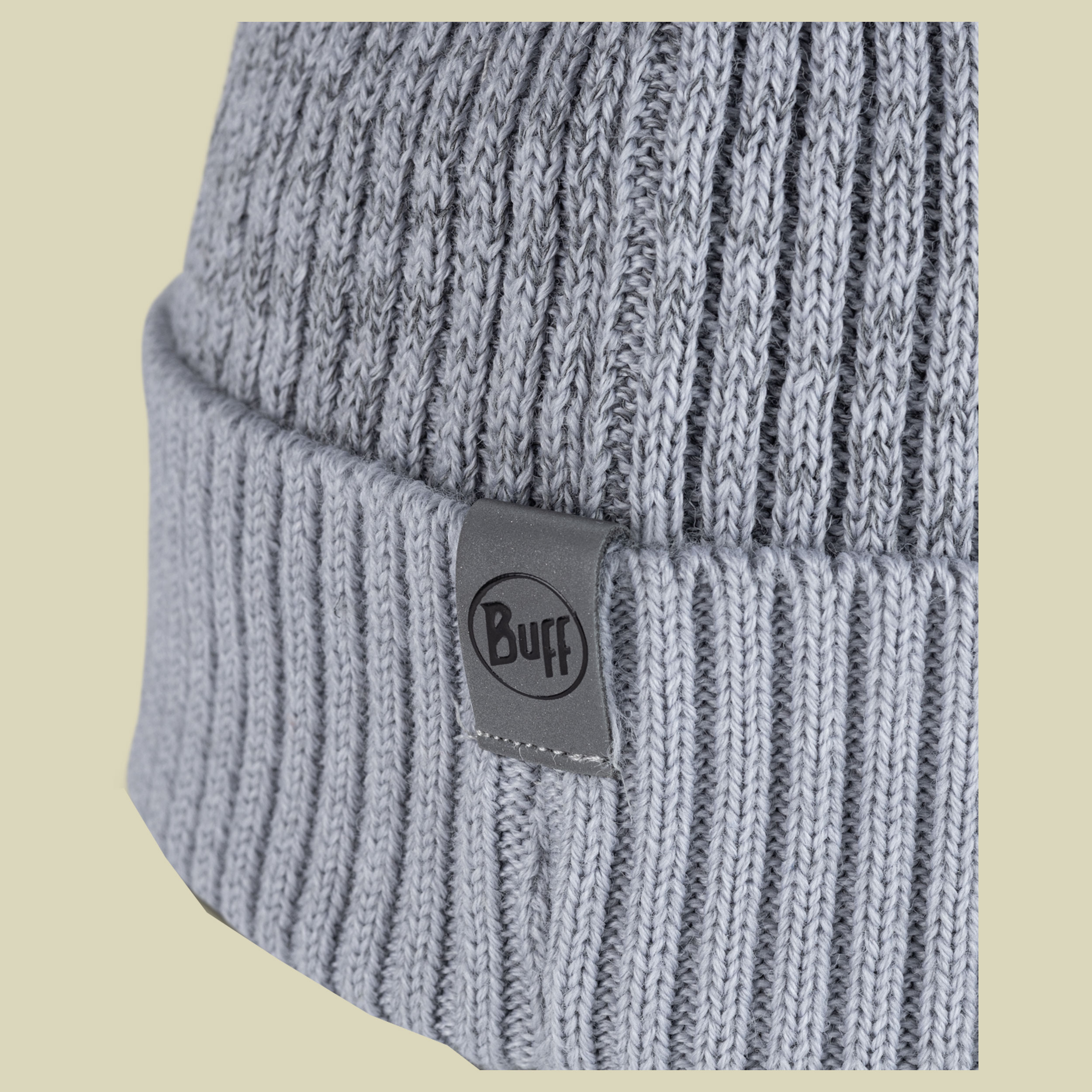 Merino Active Beanie Größe one size Farbe solid light grey