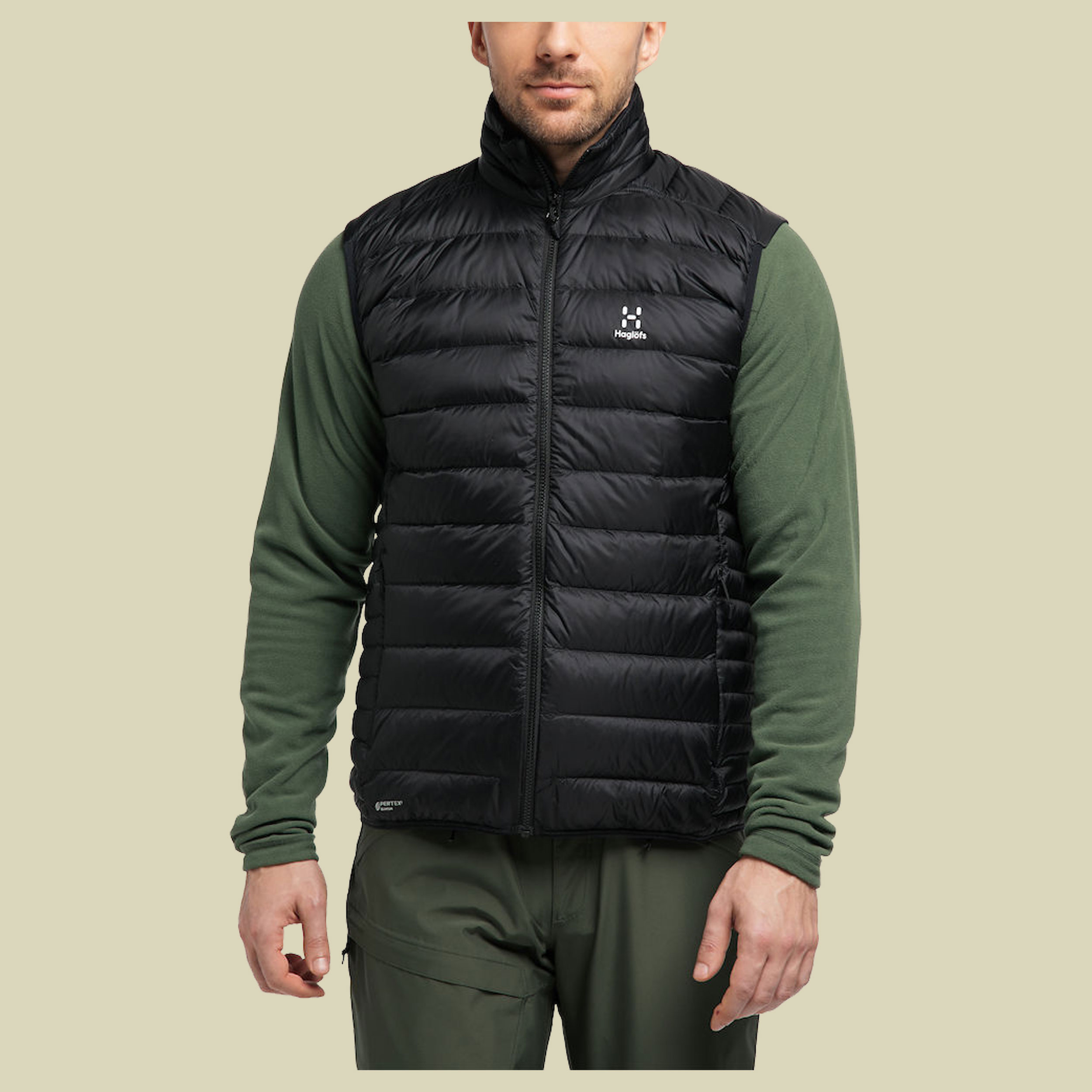 Roc Down Vest Men Größe S Farbe true black