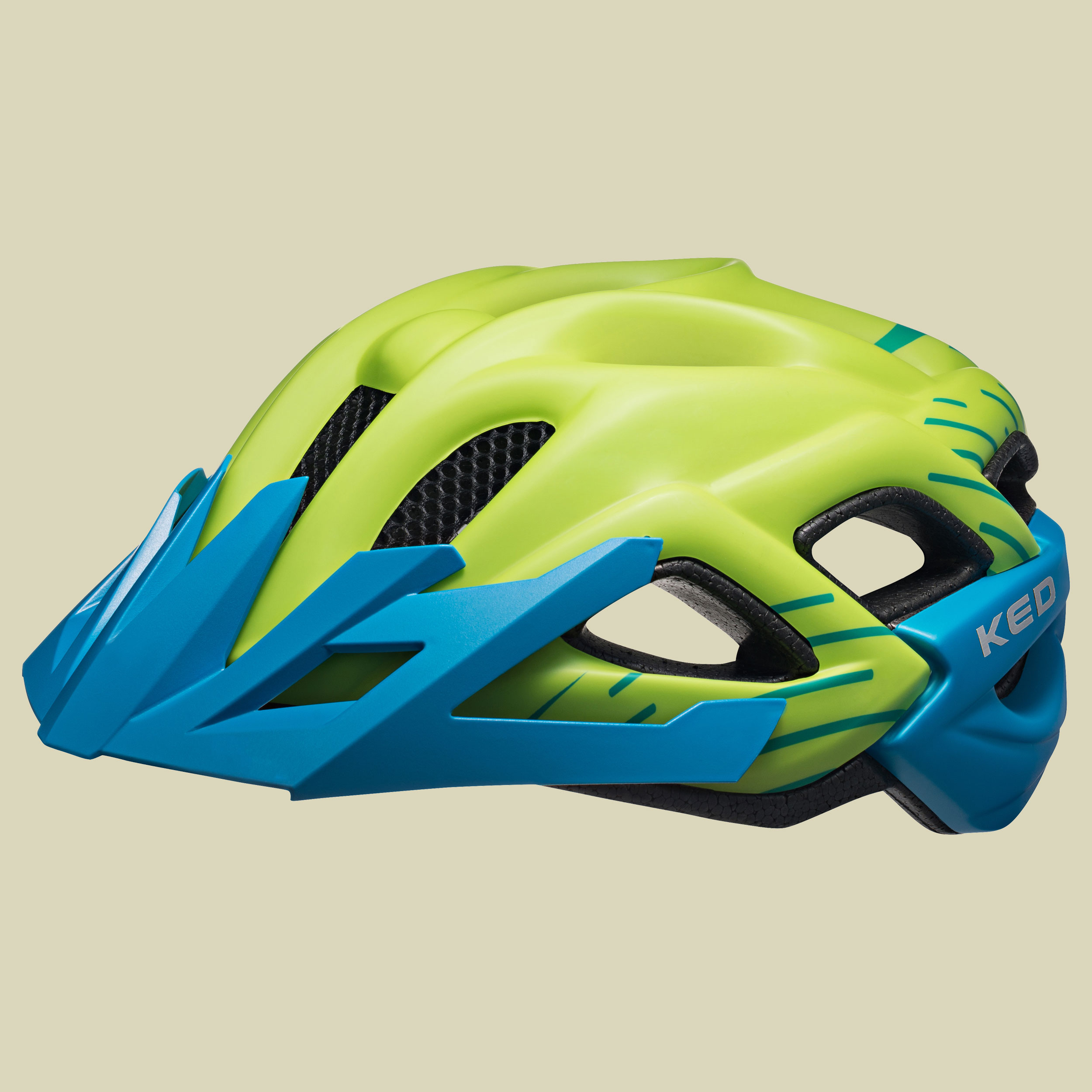 Status Jr. Kopfumfang M 52-59 Farbe green blue matt