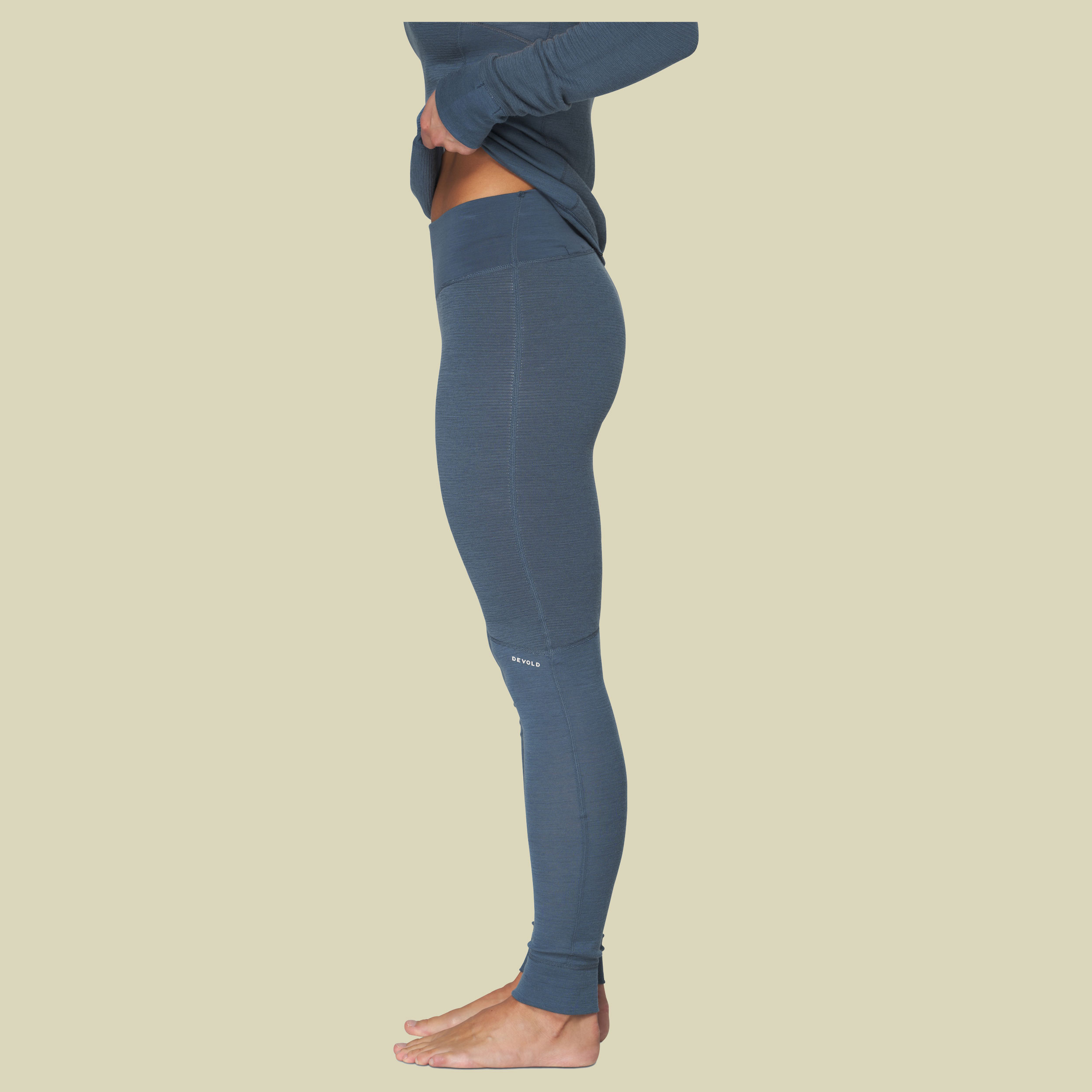 Reverso Merino Longs Woman S blau - dawn