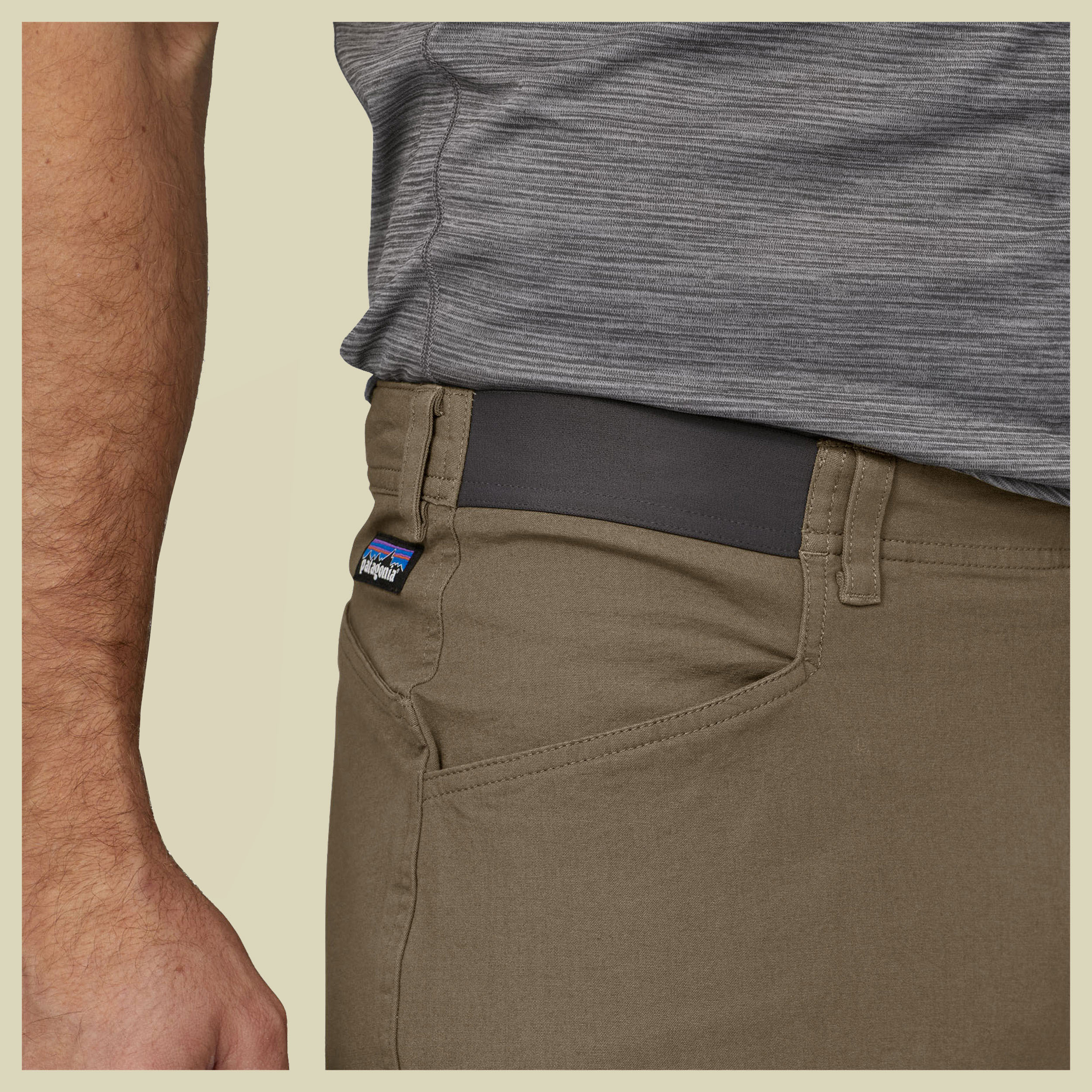 Venga Rock Shorts Men Größe 34 Farbe sage khaki