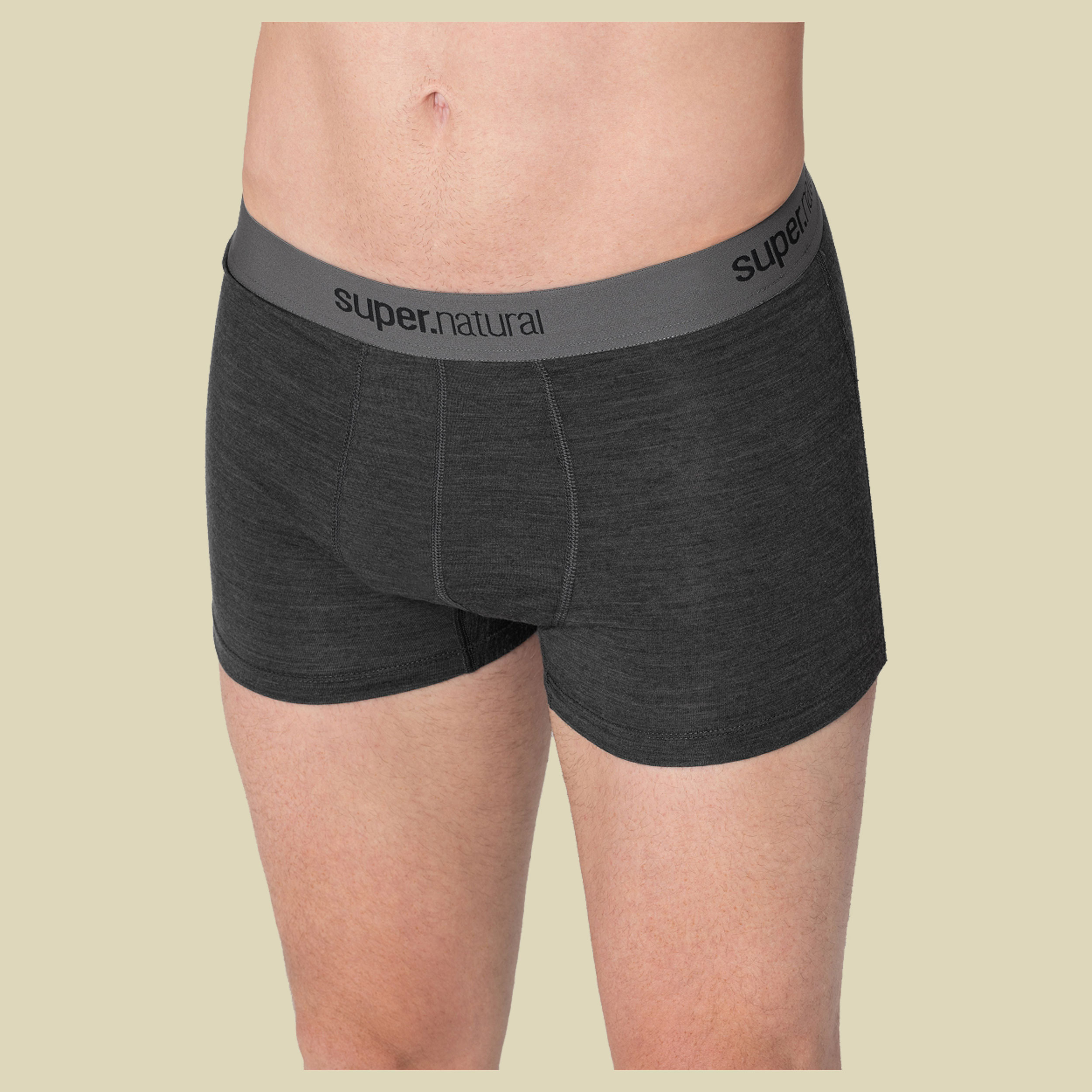 Base Mid Boxer 175 Men Größe XL Farbe pirate grey melange