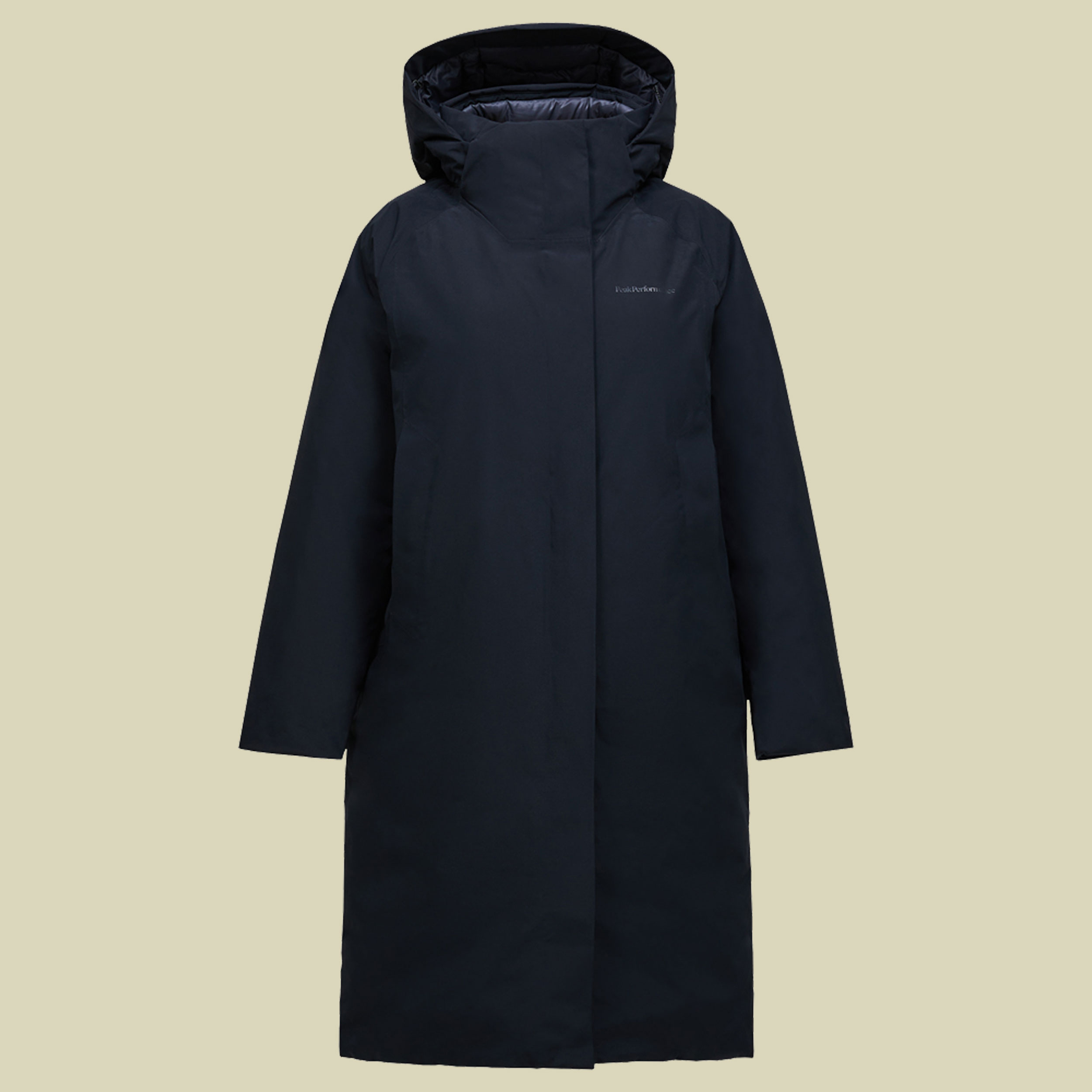 Treeline Down Coat Women M schwarz - black