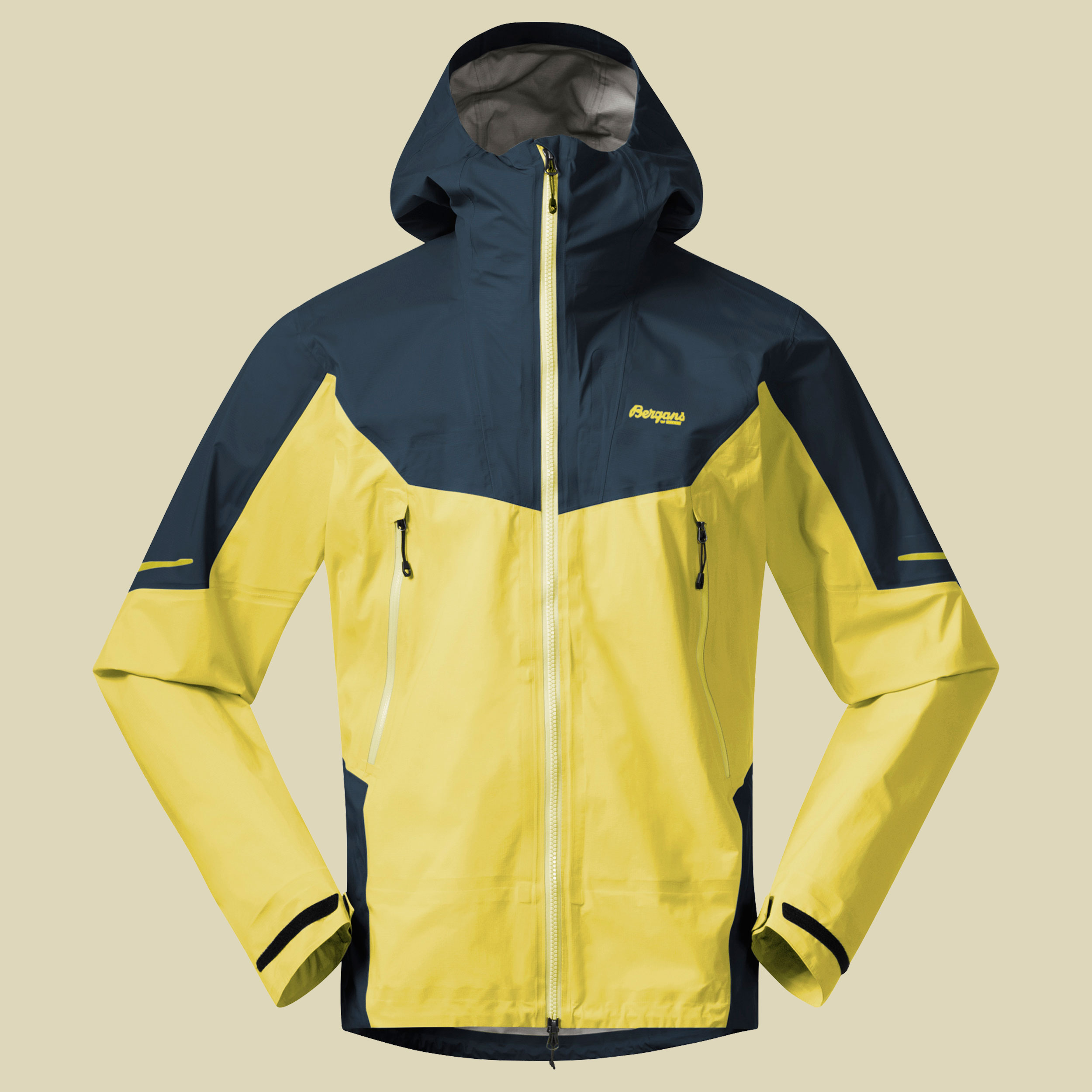 Senja 3L Jacket Men Größe L  Farbe orion blue/light golden yellow