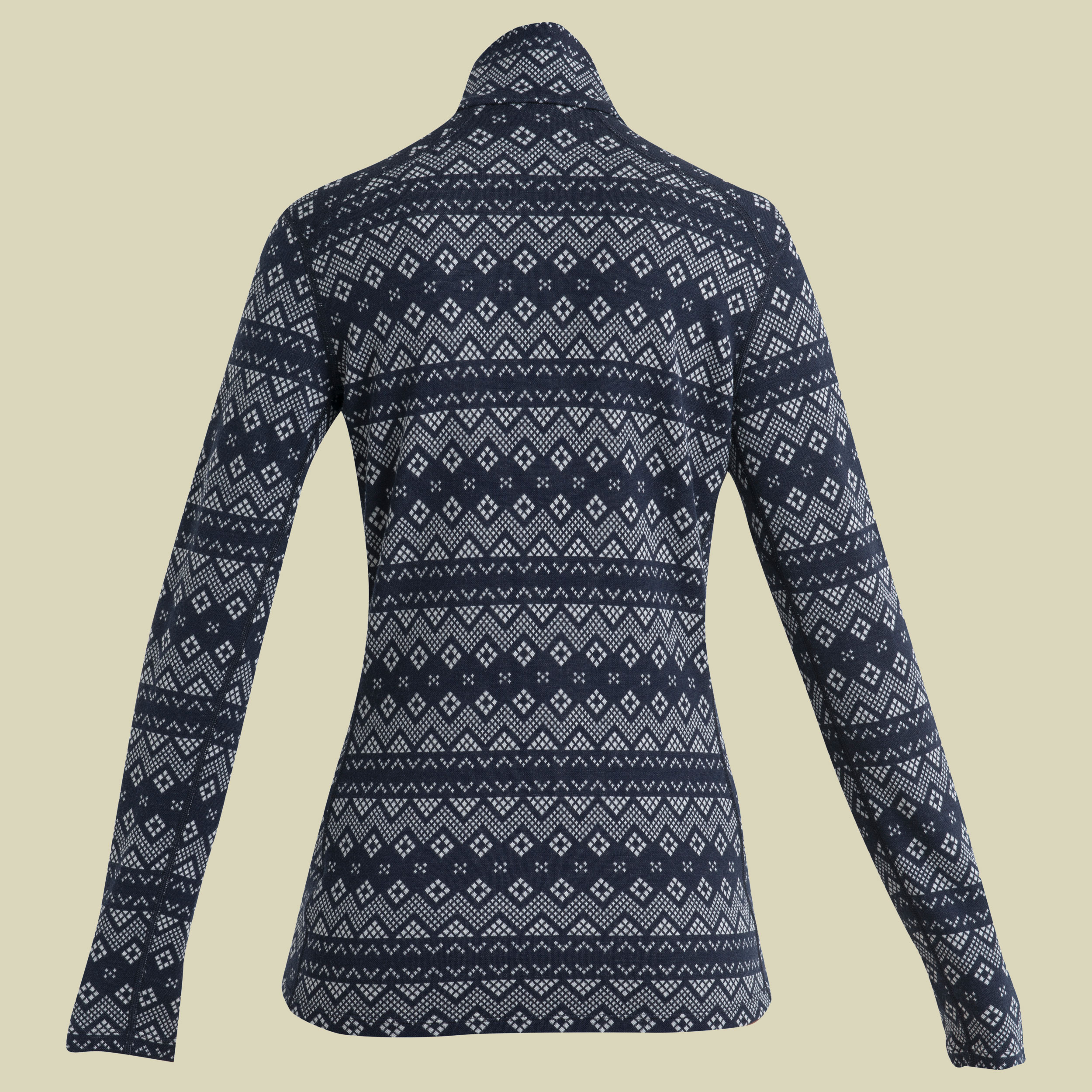 Merino 260 Vertex LS Half Zip First Snow Women Größe S Farbe midnight navy/snow/j