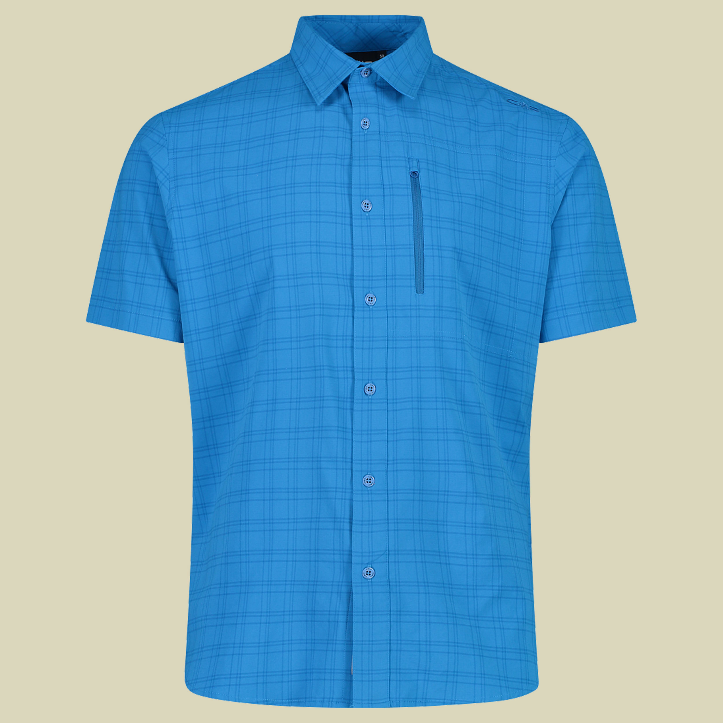 Man Shirt 34S6217 52 blau - 30ZR river-dark river