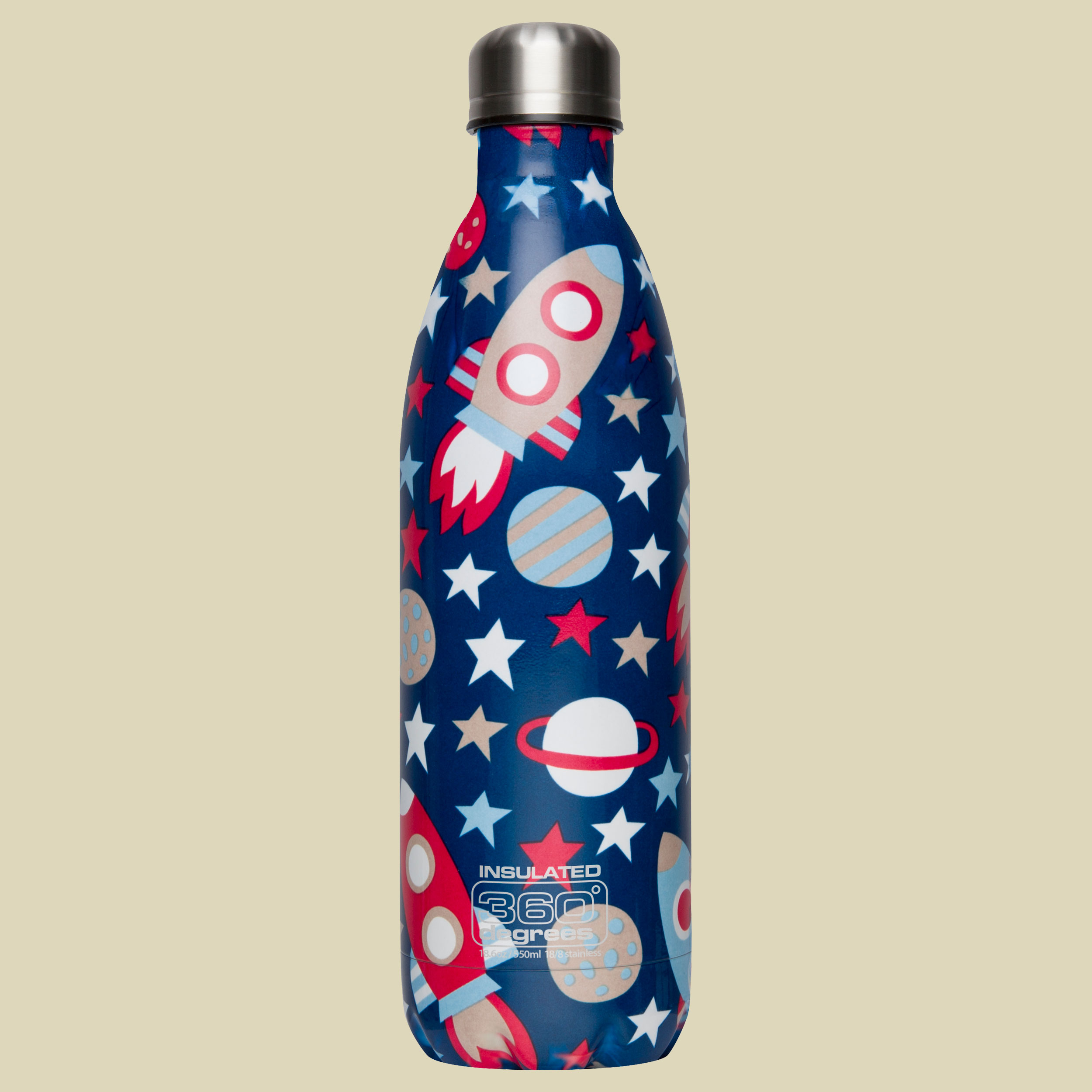 Vacuum Insulated Soda Bottle Volumen 550 ml Farbe rocket