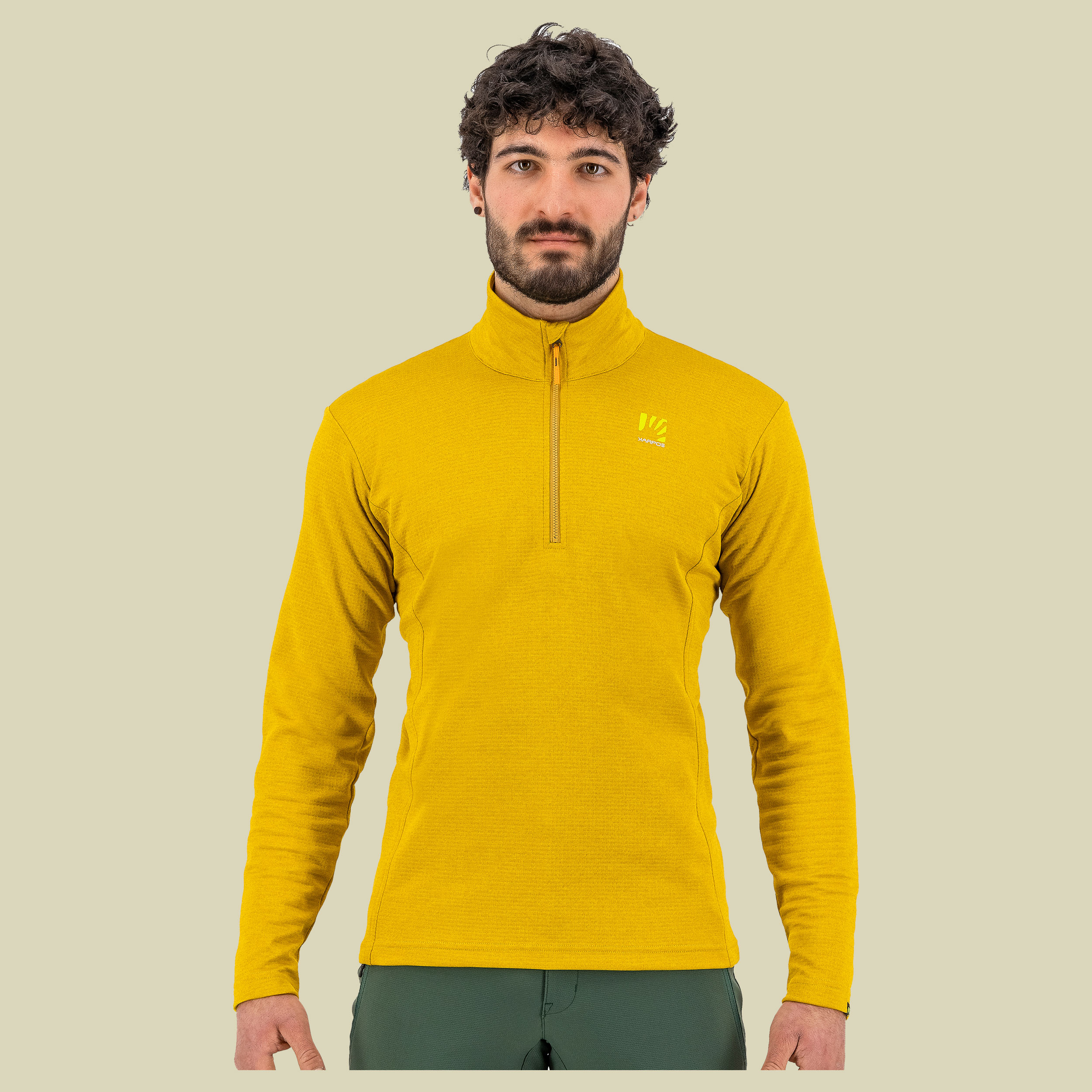 Pizzocco Half Zip Men Größe XL Farbe gold flake