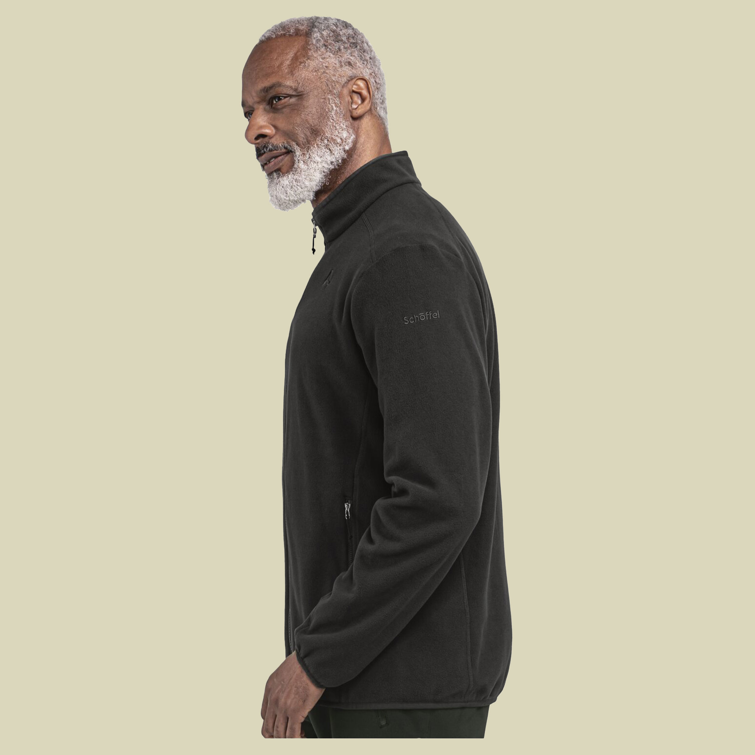 Hiking Fleece Jk Style Ash Men 56 schwarz - black