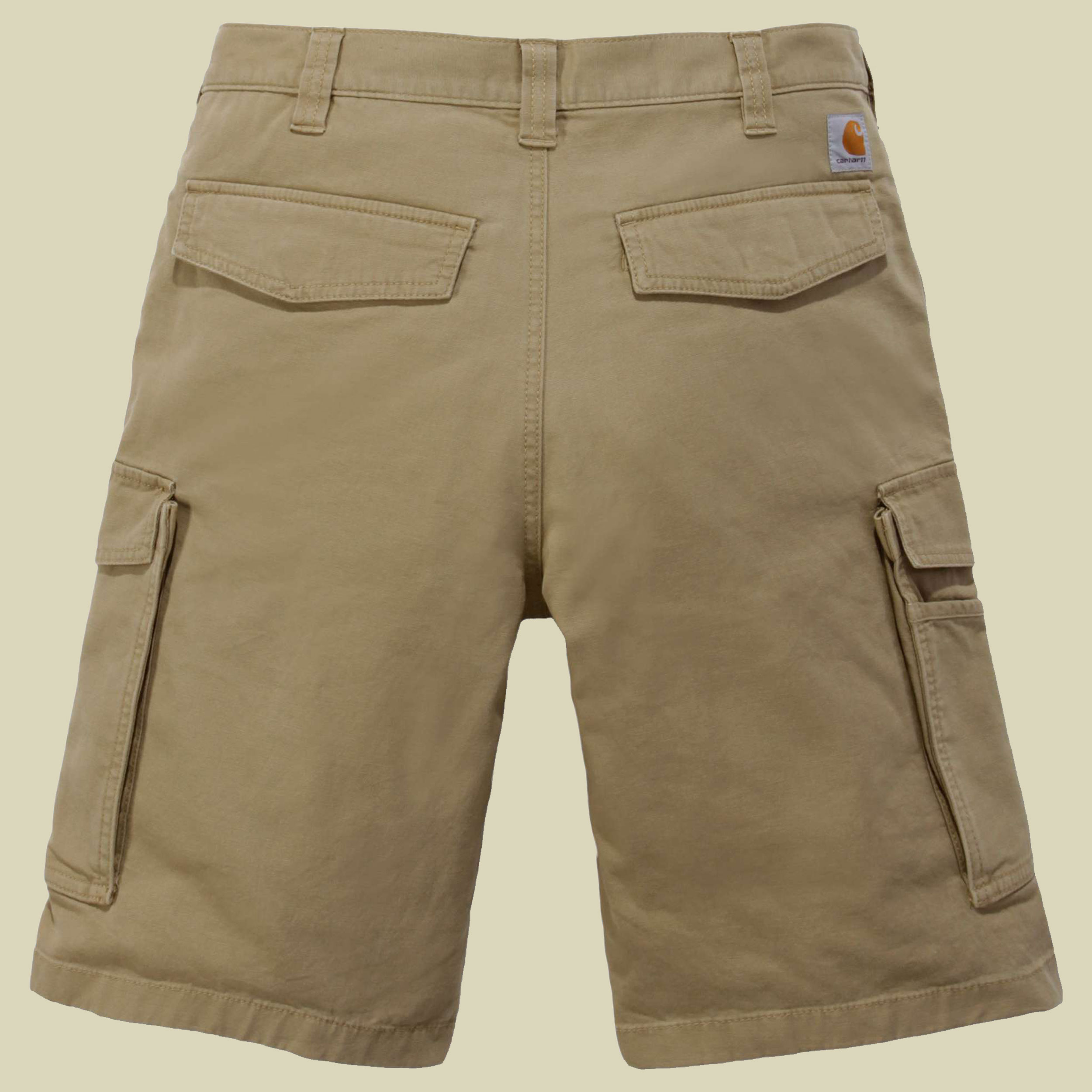 Relaxed Rigby Cargo Short Men W33 beige - Farbe dark khaki
