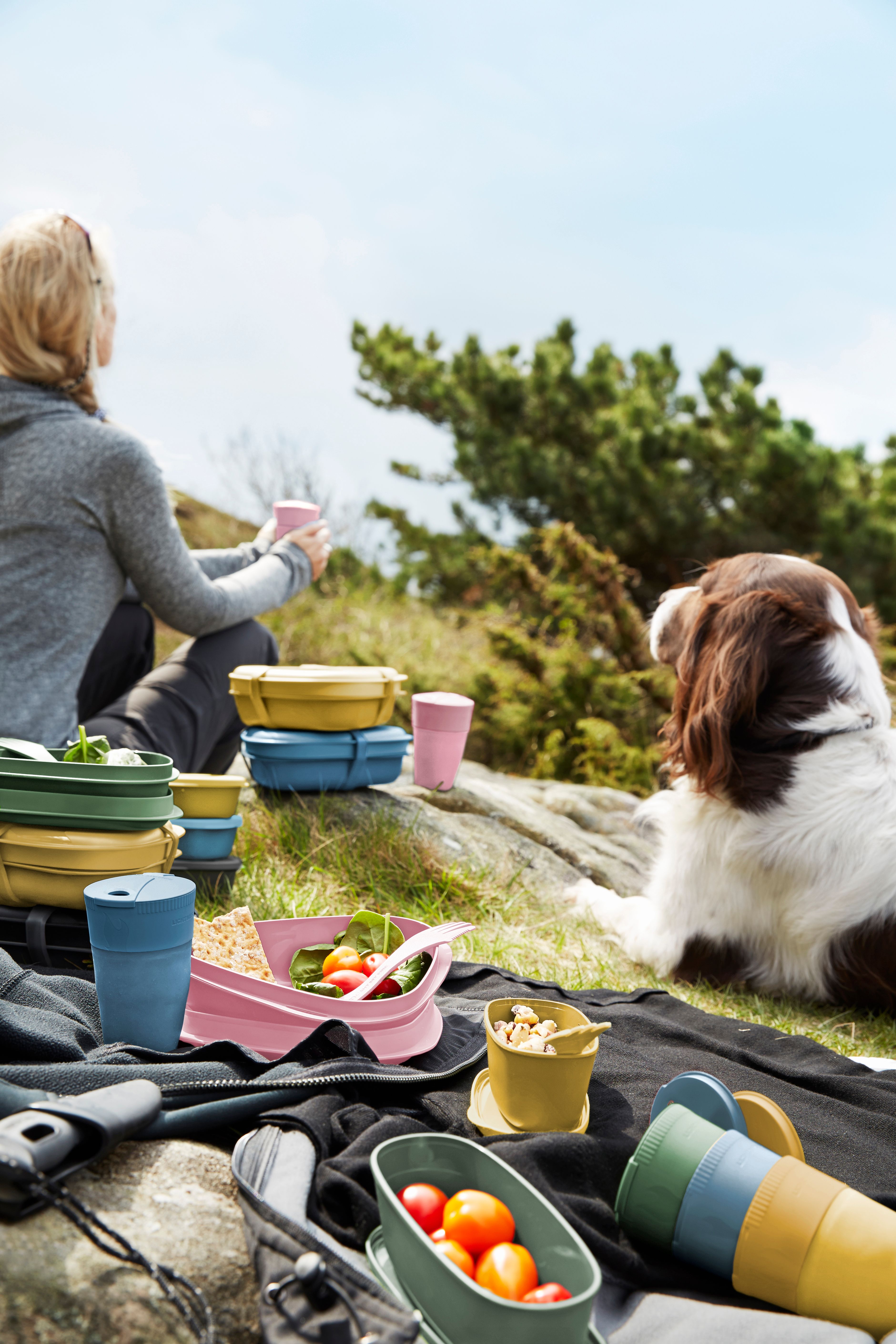 Meal Kit BIO 8pcs one size Farbe slatyblack