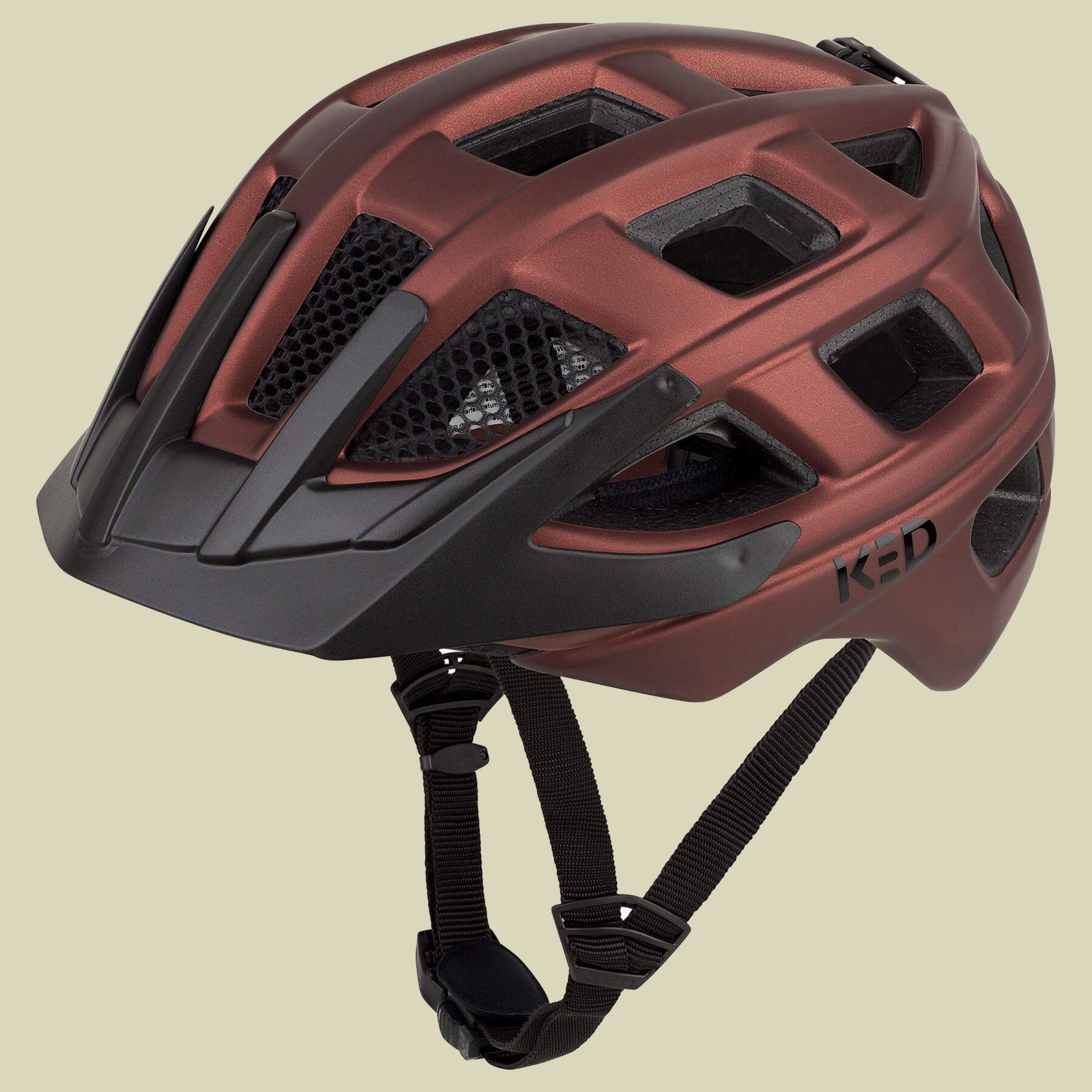 Kailu braun S 49-53 cm - Farbe maroon red matt