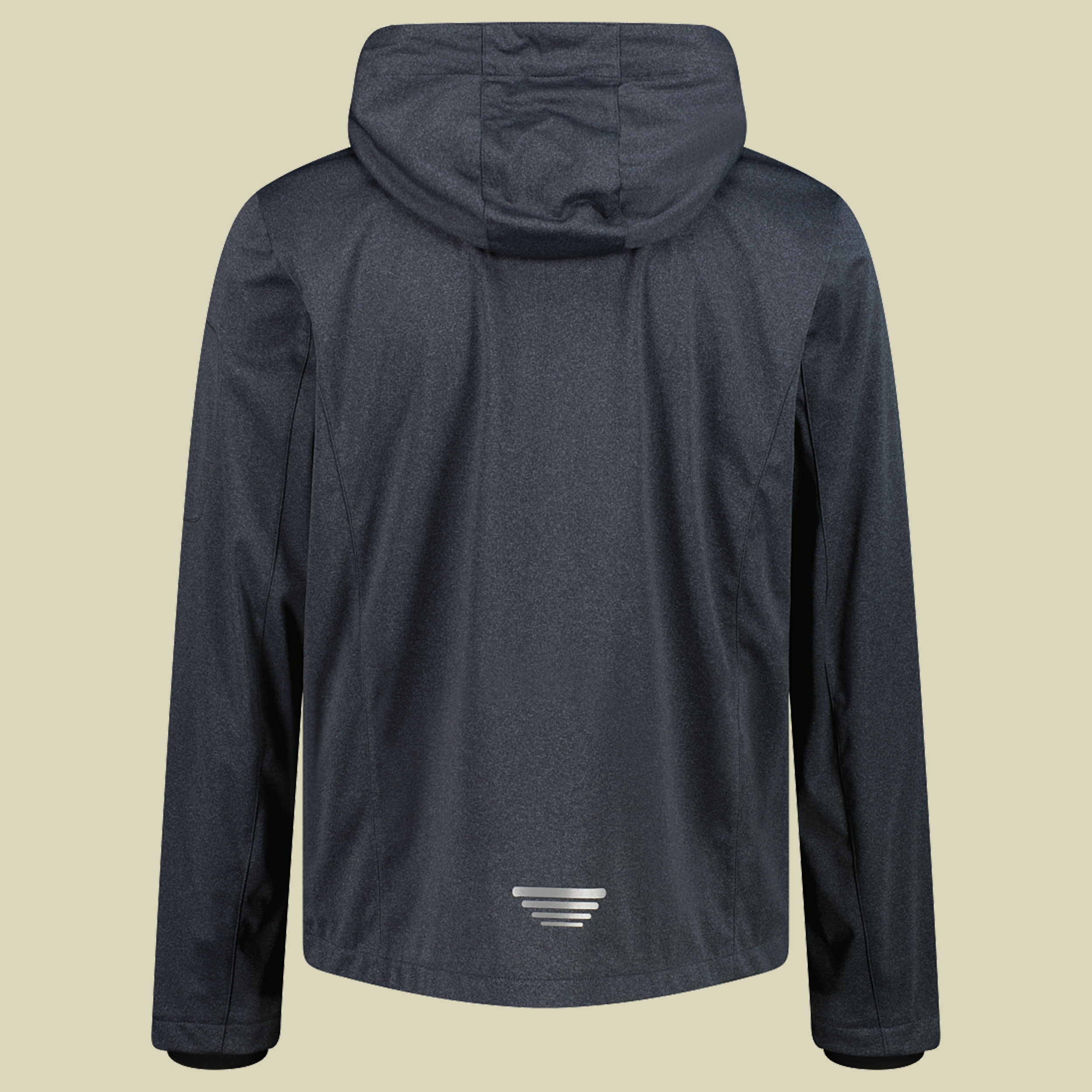 Man Jacket Zip Hood Light Softshell 39A5027 blau 58