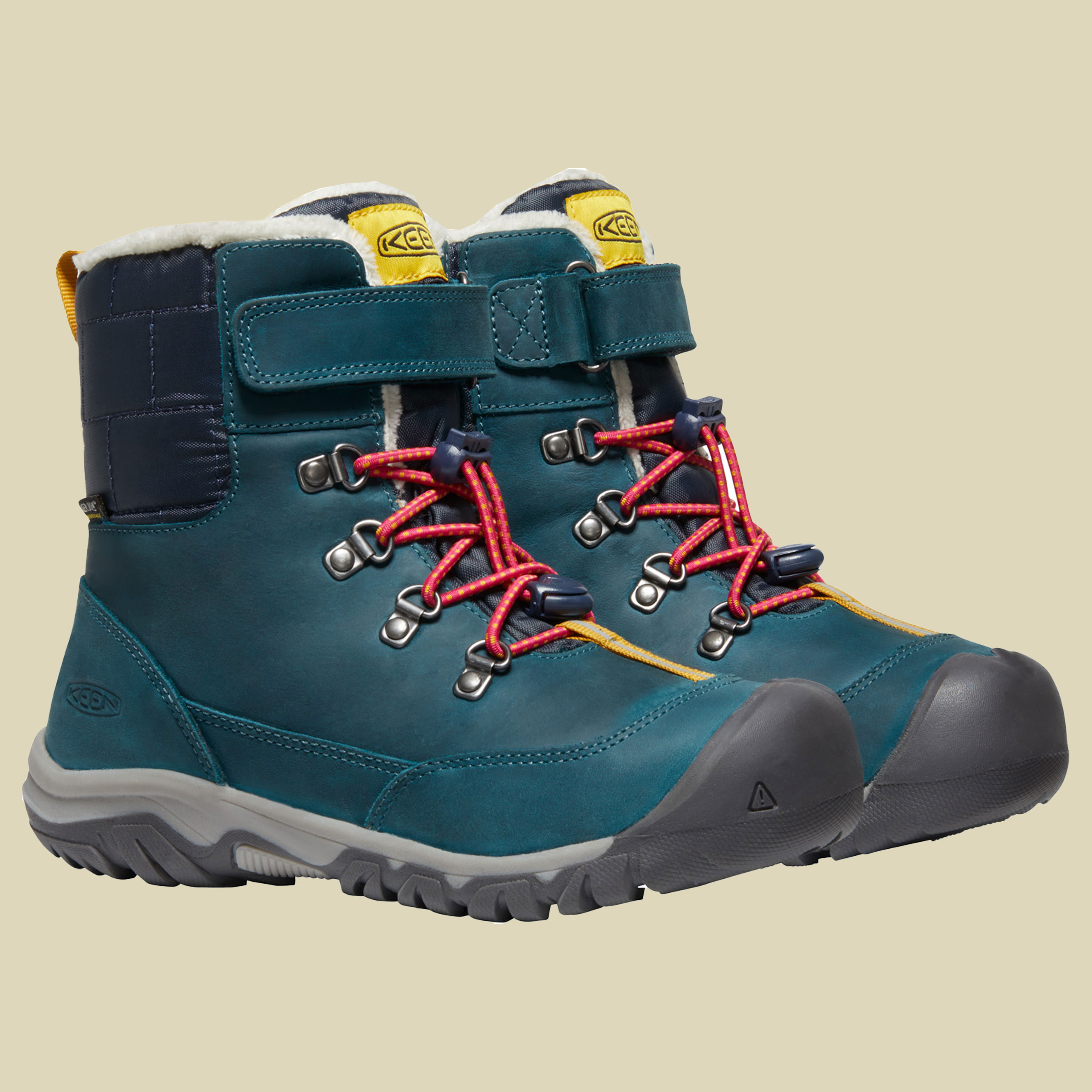 GRETA Boot WP Kids Größe 25-26 Farbe blue coral/pink peacock