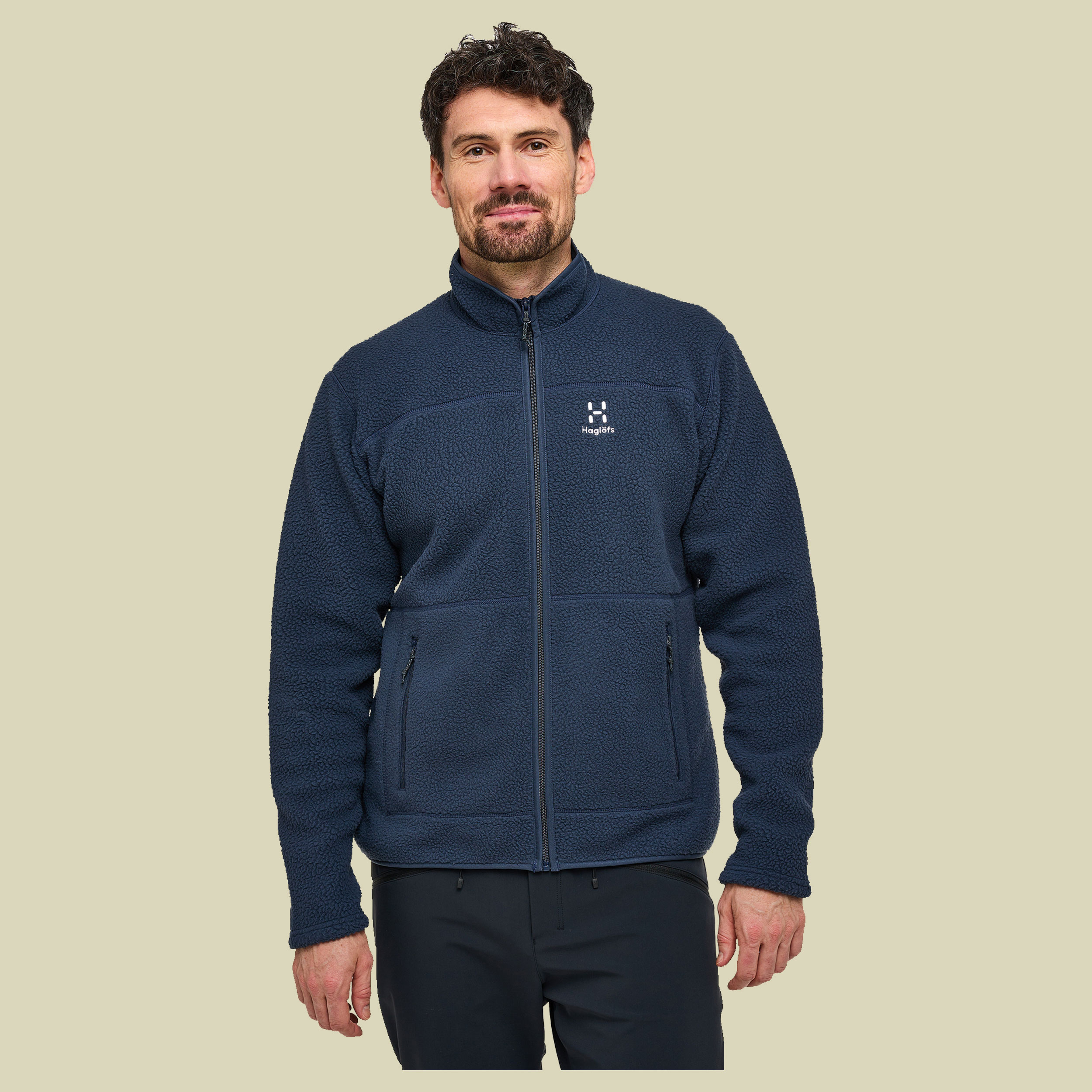 Mossa Pile Jacket  Men Größe L  Farbe tarn blue