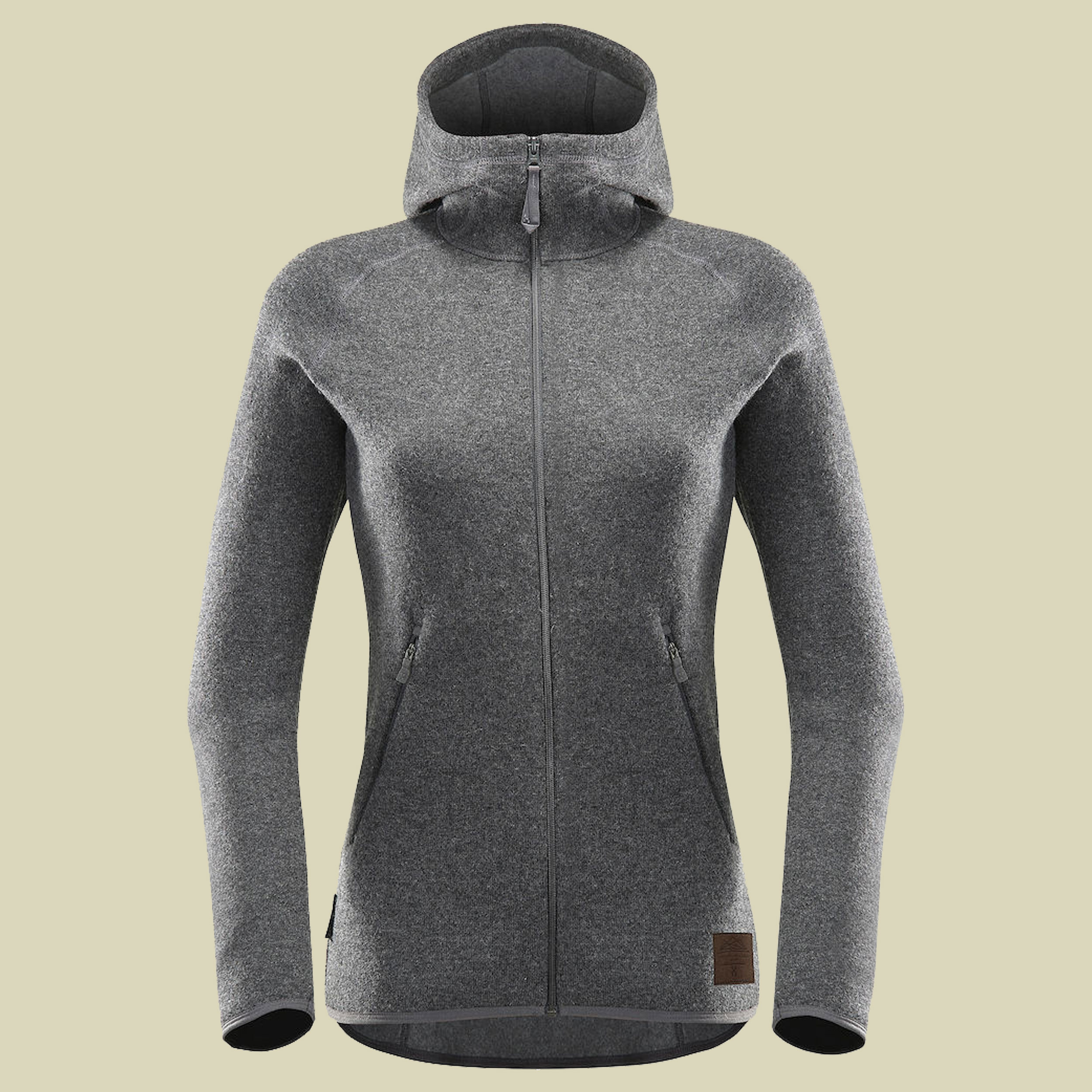 Whooly Hood Women Größe M Farbe magnetite