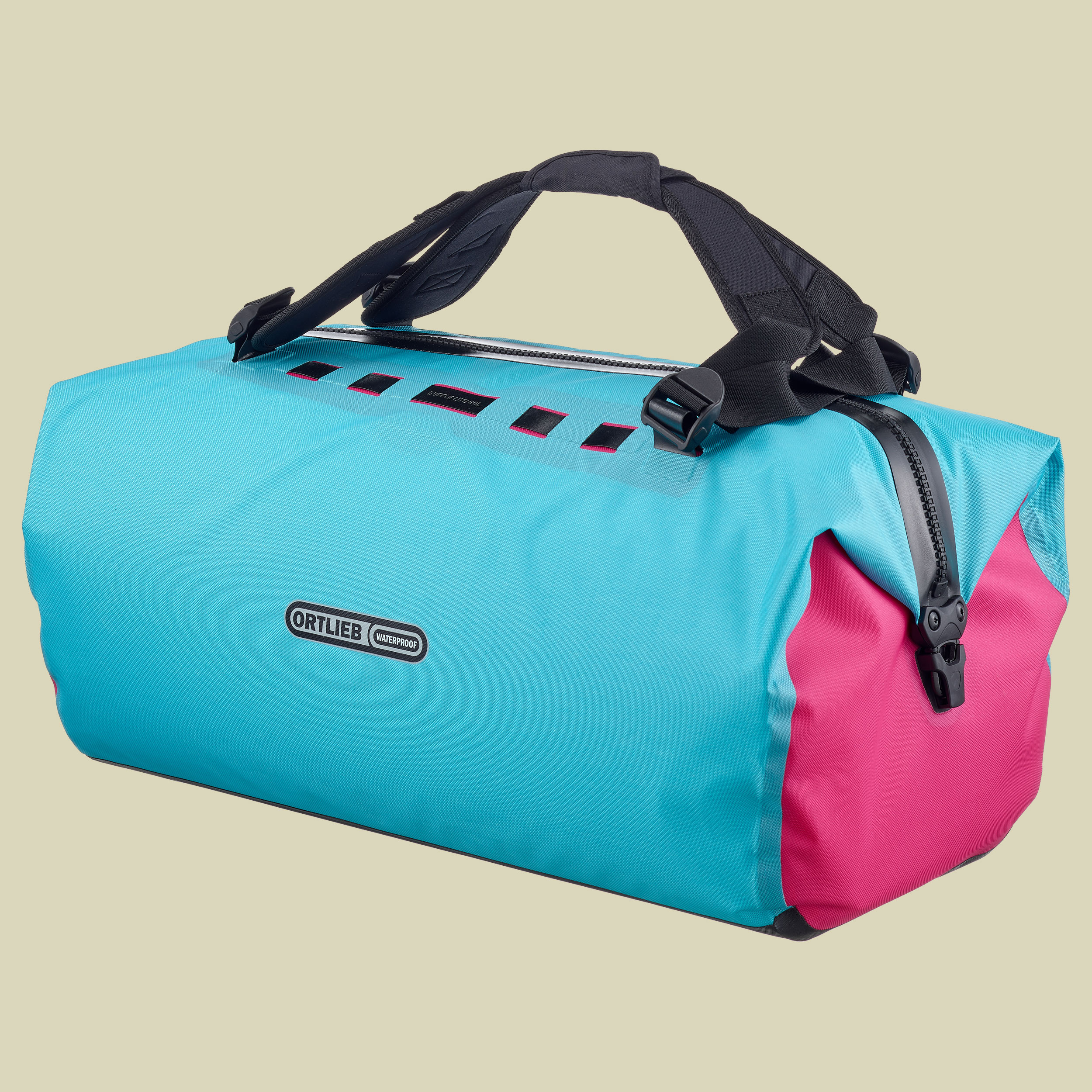Duffle Lite 60 L blau - cyber blue-cyber pink