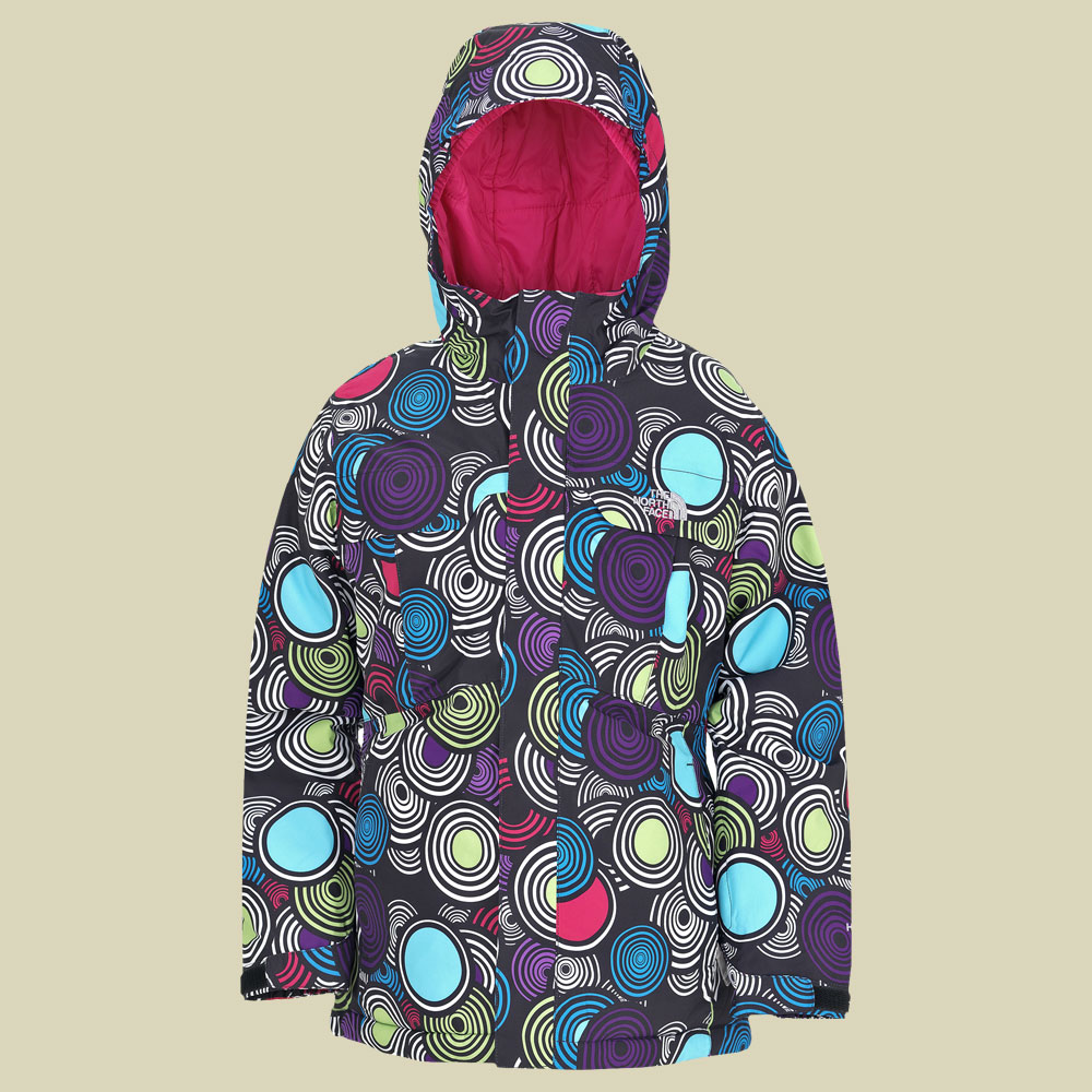 Insulated Zone Jacket Girl´s Größe S Farbe black multi print