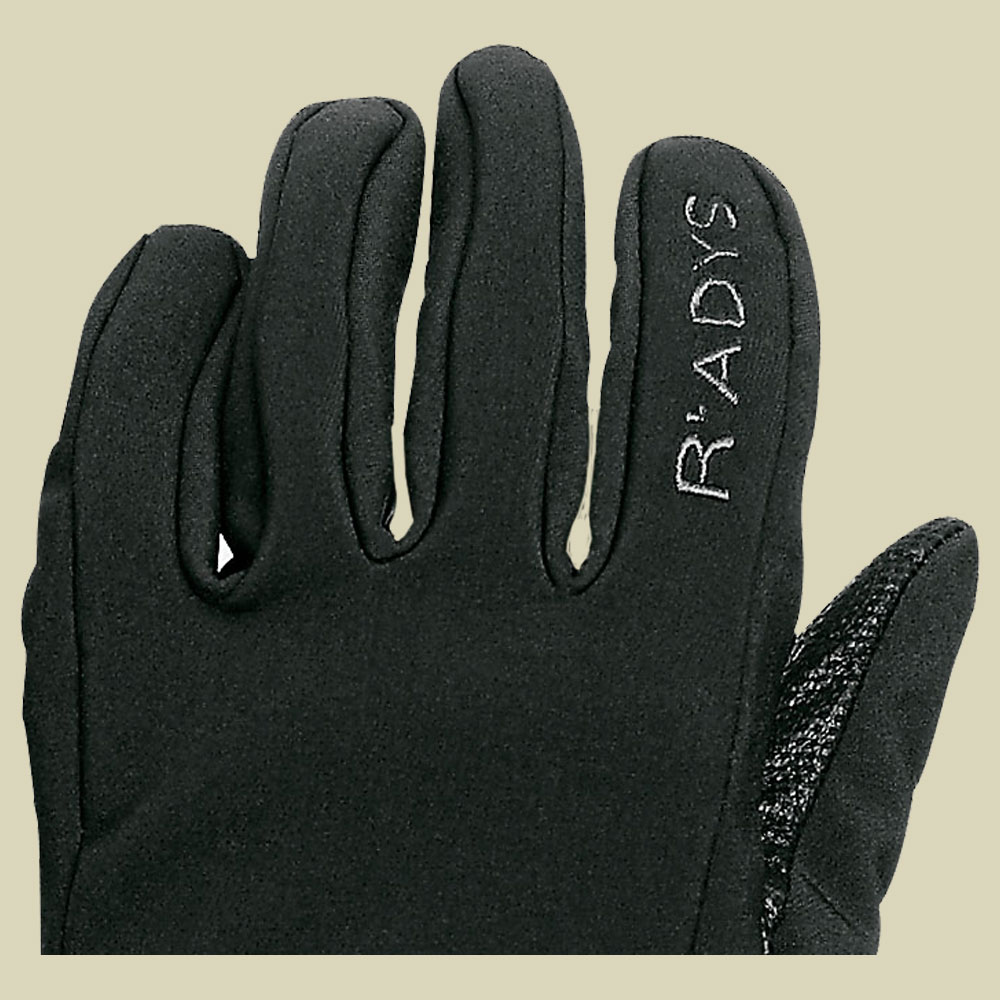 R 11 2 in 1 Fingerhandschuh Größe M Farbe black