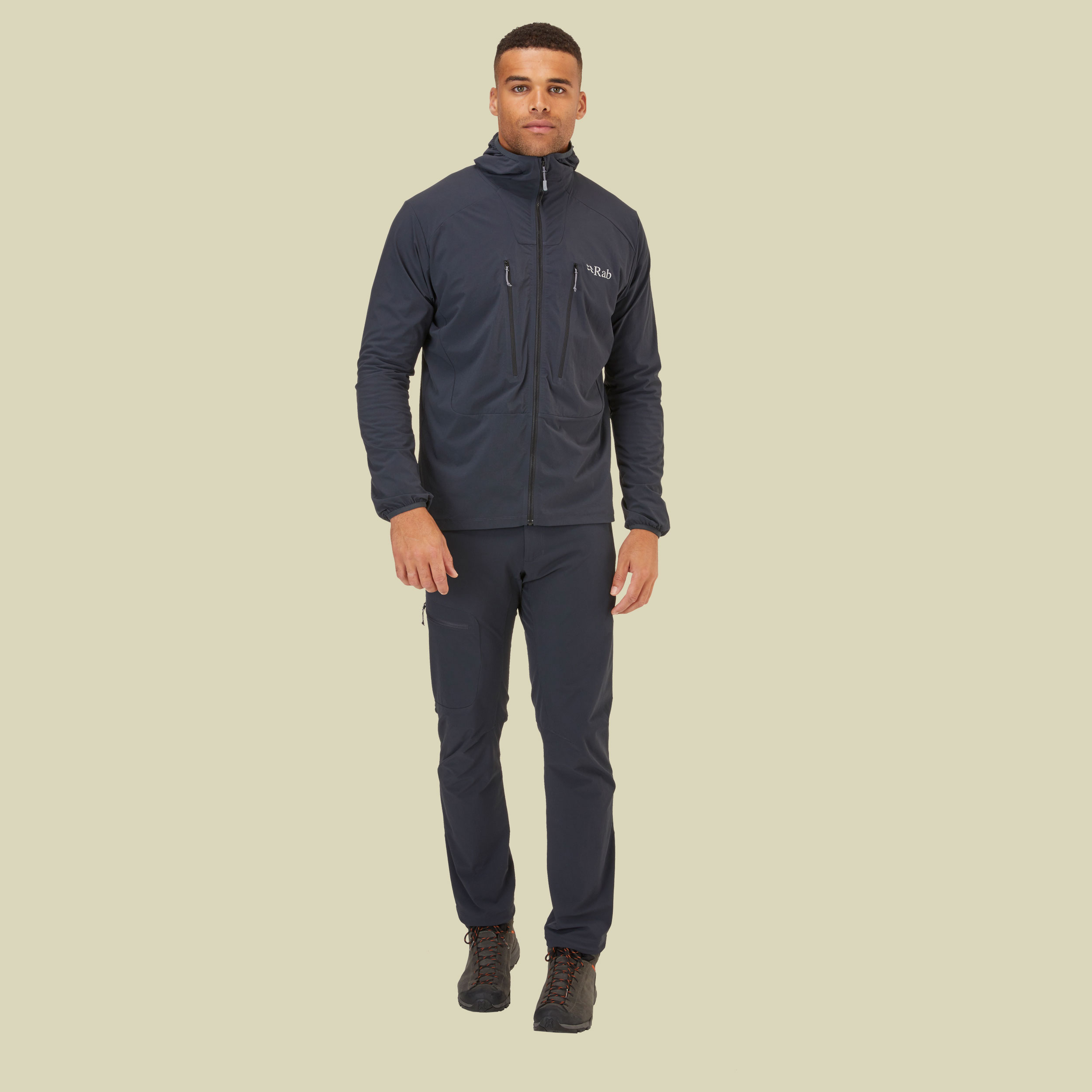 Borealis Jacket Men S grau - beluga