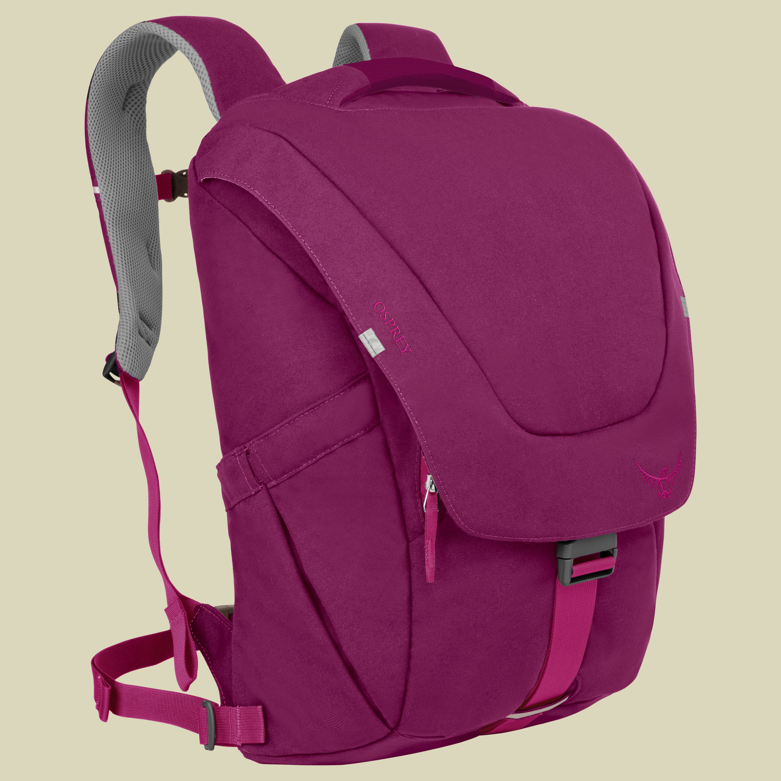 Flap Jill Pack Women Volumen 19 Farbe dark magenta
