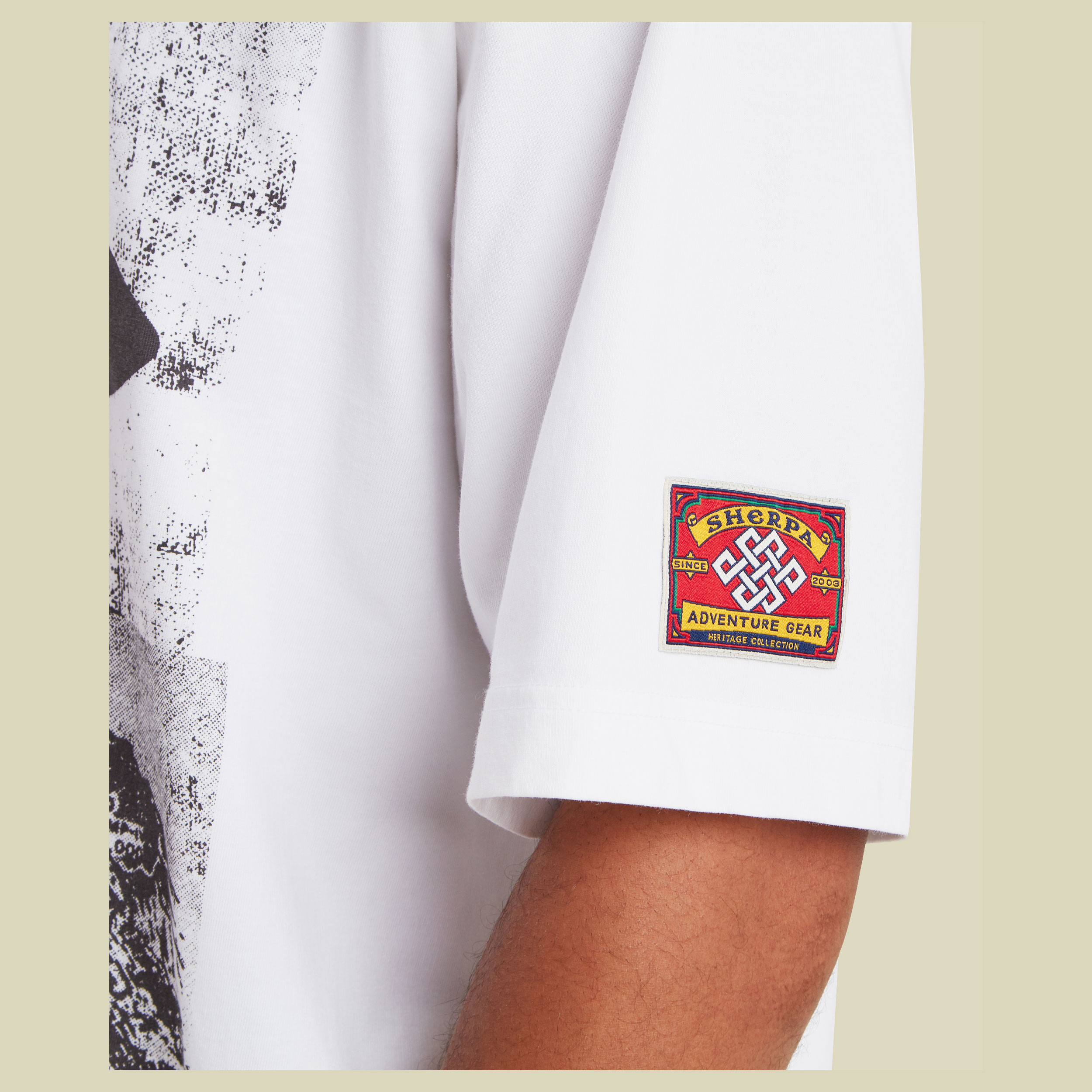 Tenzing Tee Men XL weiß - Farbe katha white