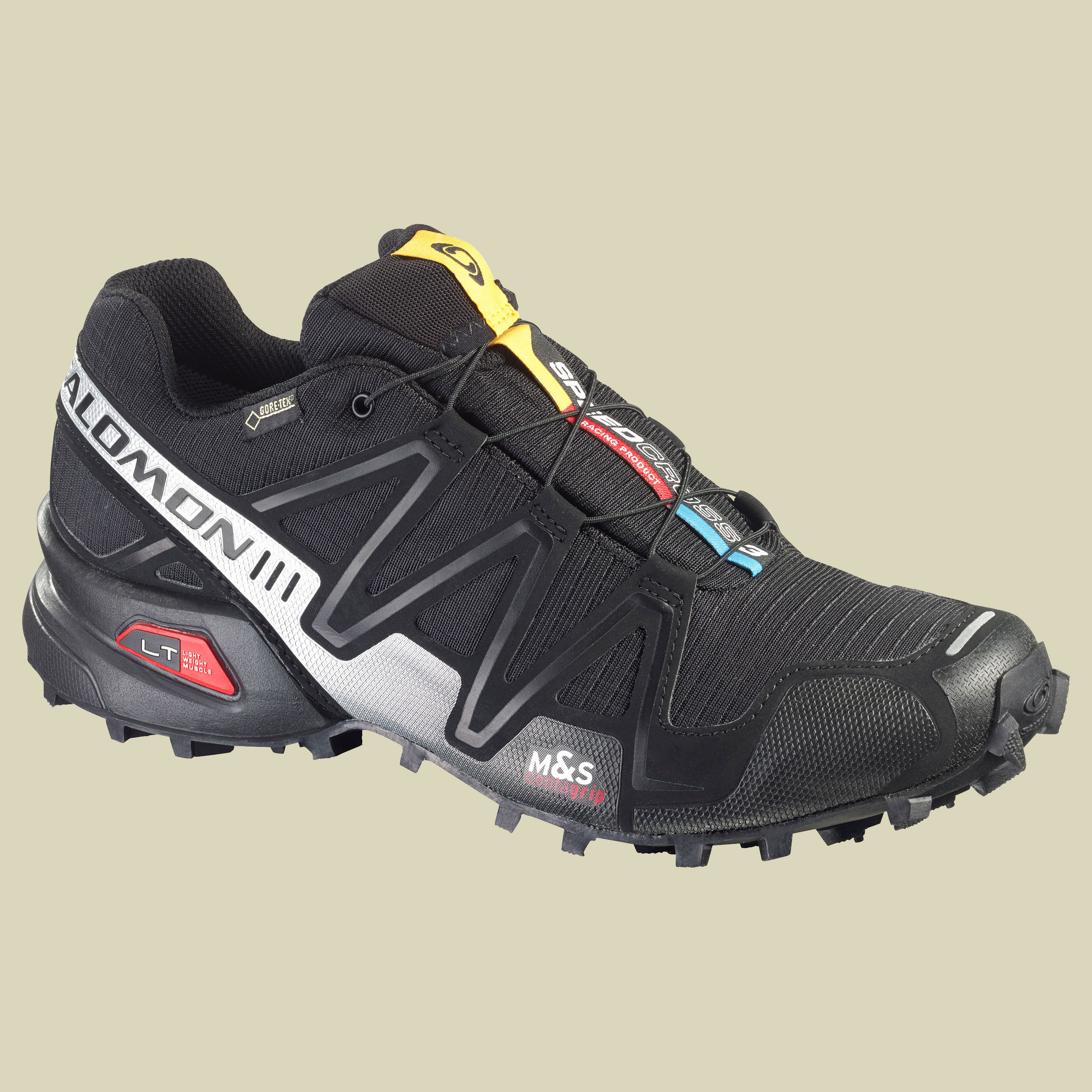 Speedcross 3 GTX Men Größe UK 7,5 Farbe black/canary yellow/george orange-x