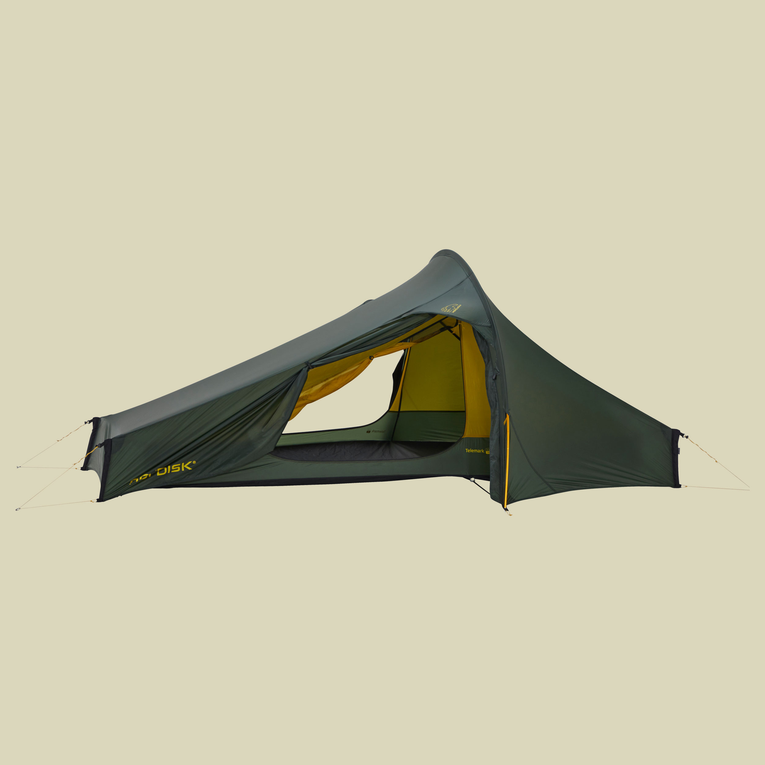 Telemark 2.2 LW Tent 2-Personen Zelt Farbe forest green
