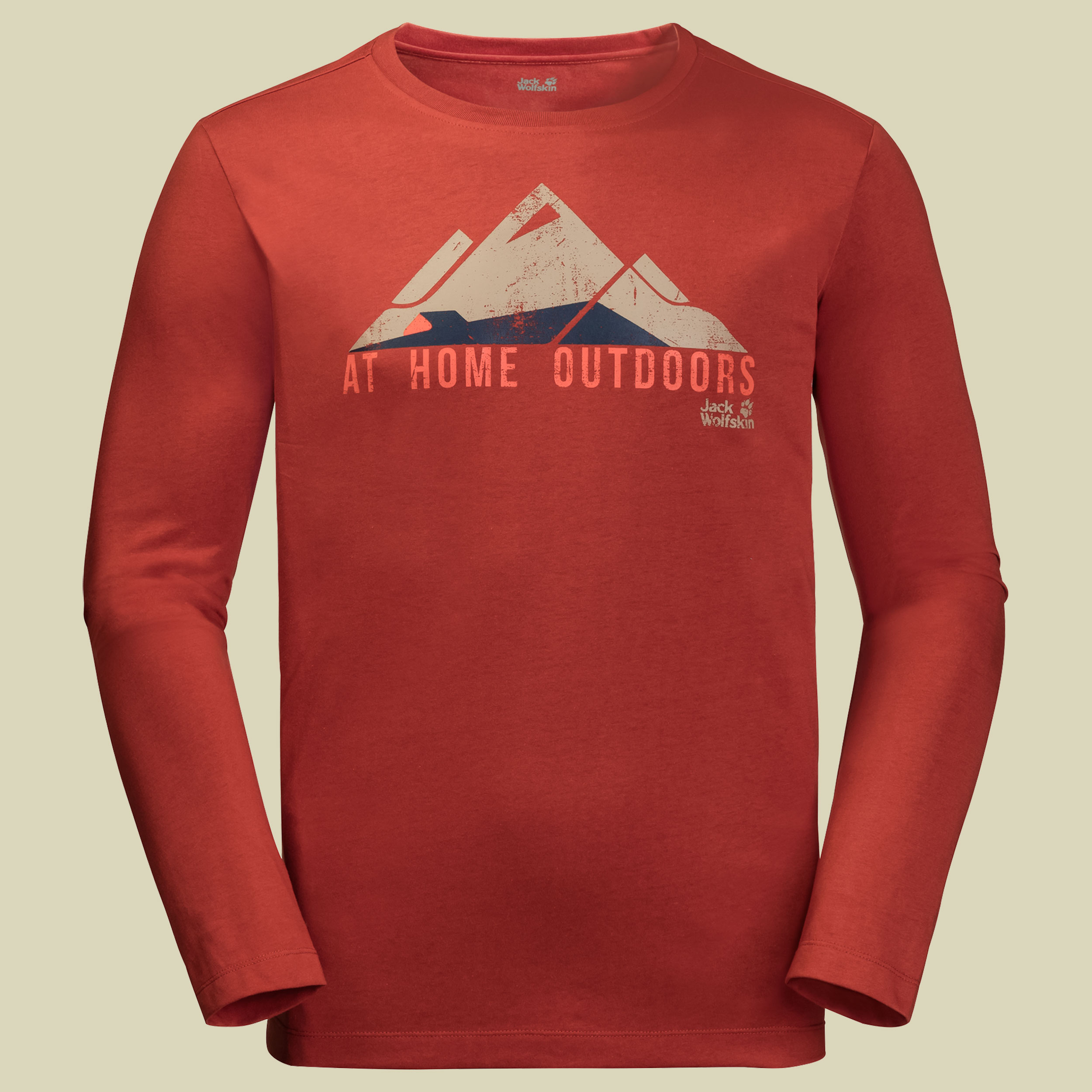 Holmenkollen Longsleeve Men Größe S Farbe mexican pepper