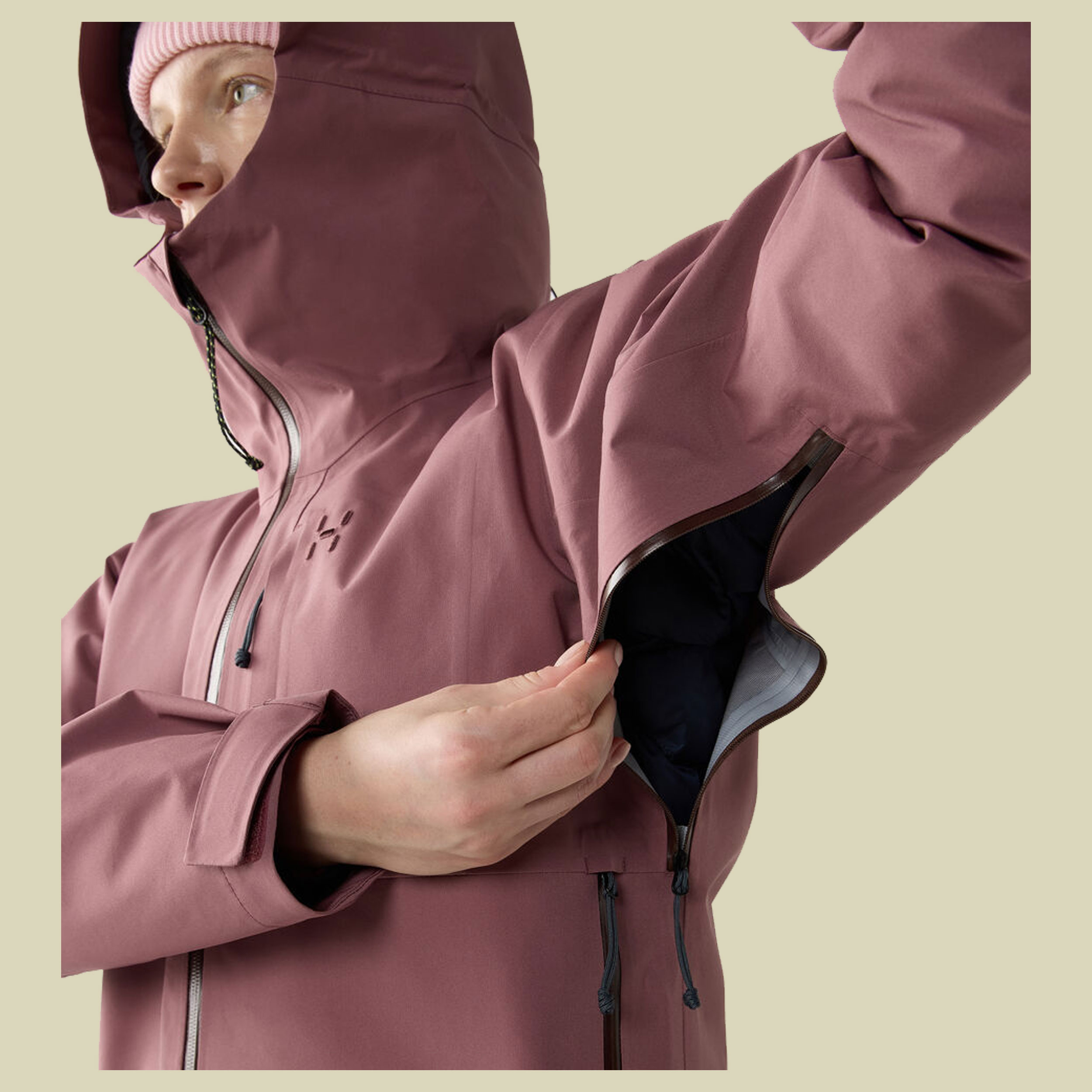 Front Proof II Jacket Women XXL lila - misty mauve