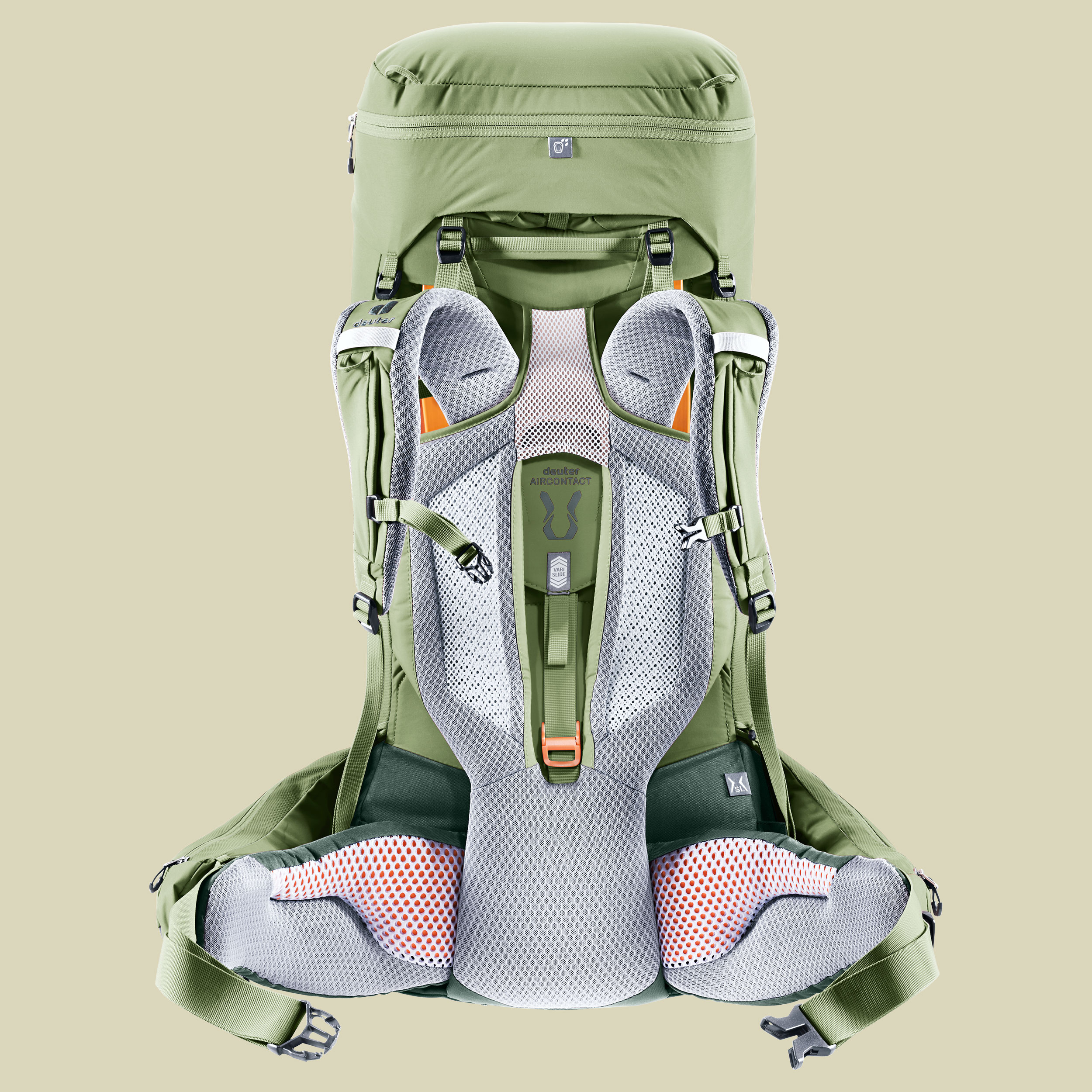 Aircontact Core 55+10 SL Women grün 55 L + 10 L - Farbe grove-ivy