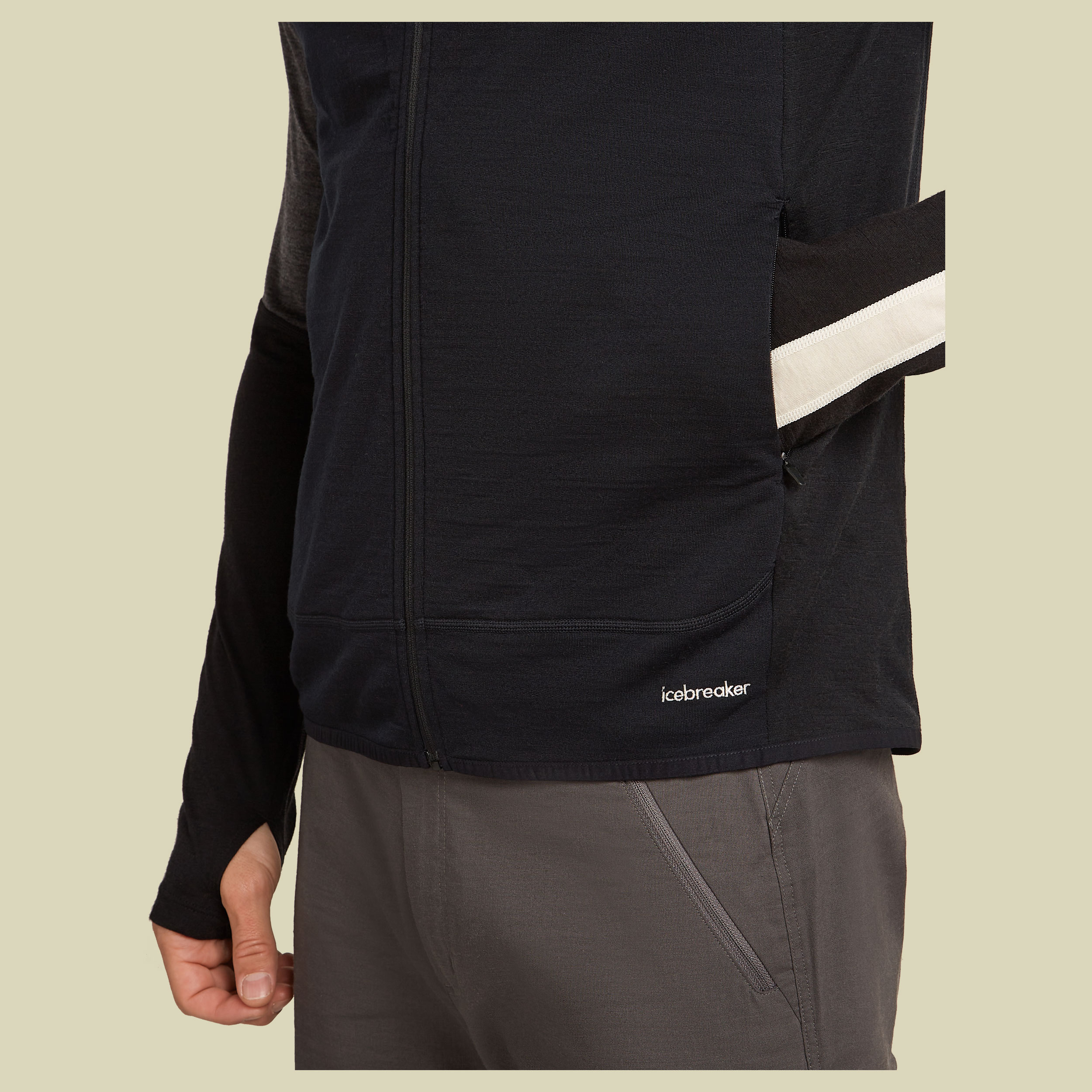 Merino Blend 300 RealFleece™ Descender Vest Men XXL schwarz - black