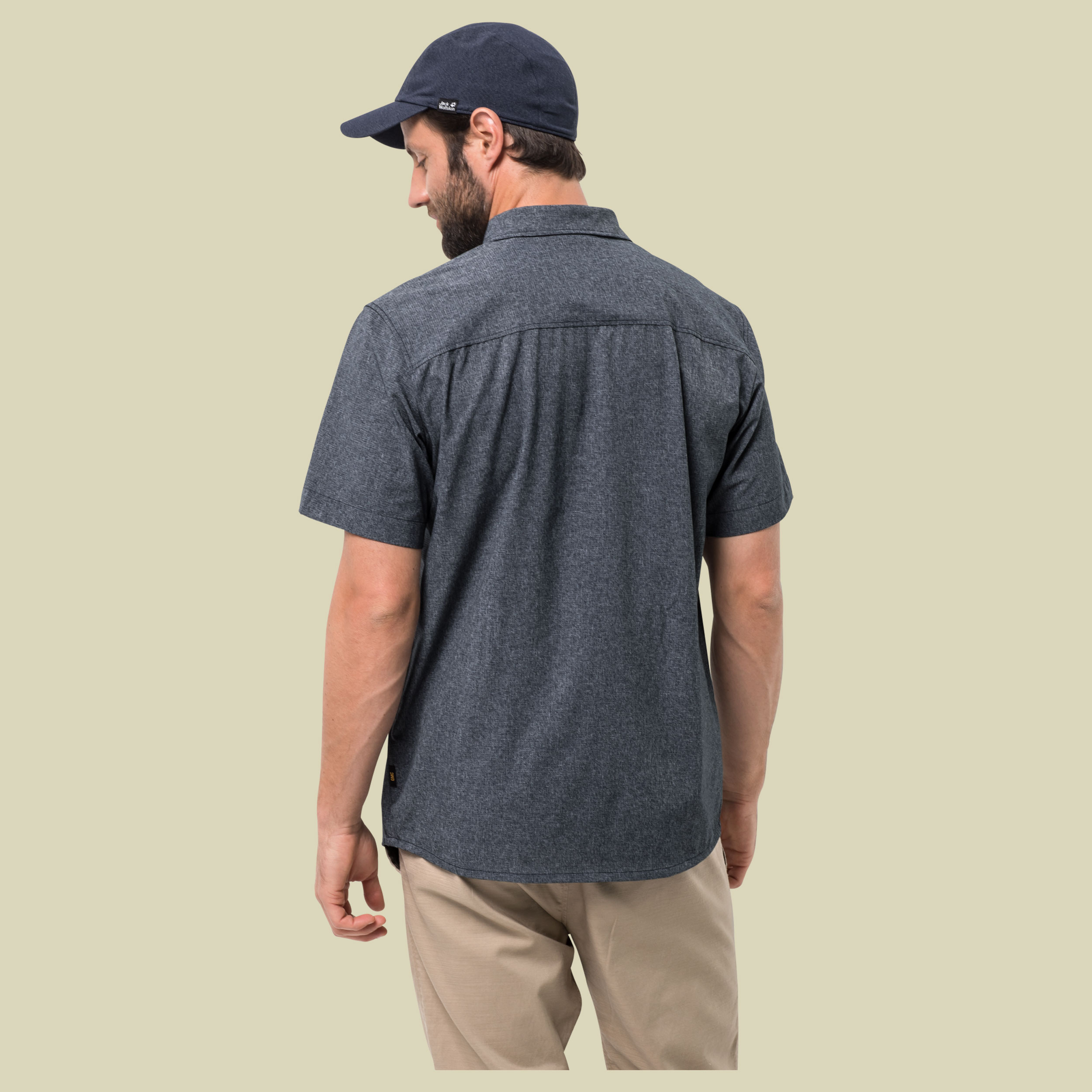 Jack Wolfskin Barrel Shirt Men Herren Outdoorhemd naturzeit
