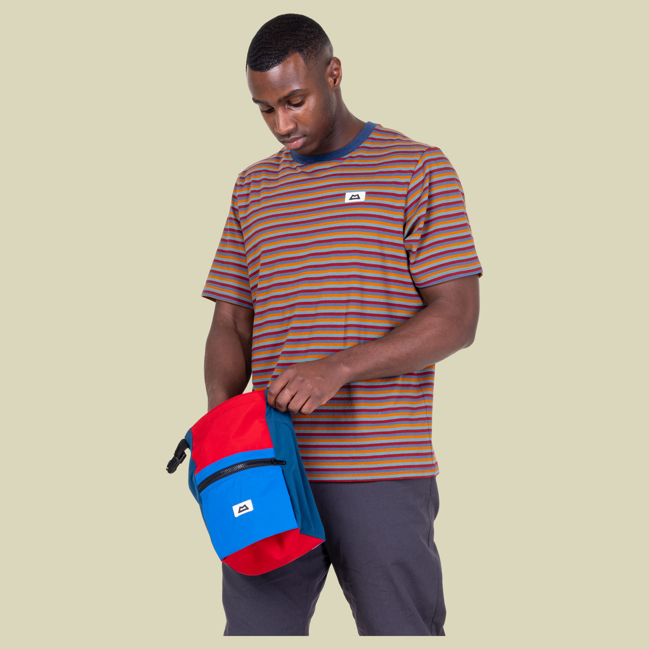 Lava Tee Men XL mehrfarbig - stanage stripe
