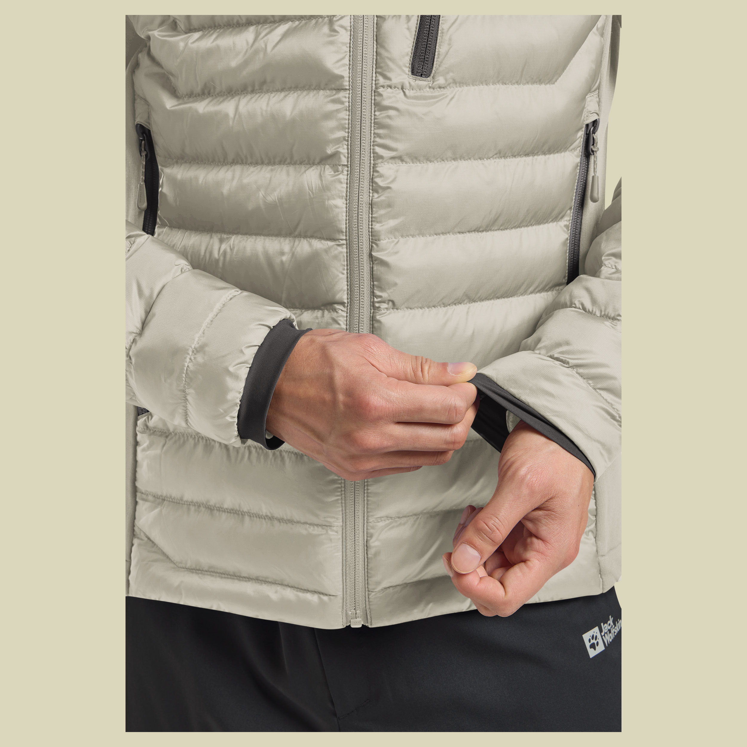 Routeburn Pro Ins Jacket Men beige XXL - linen
